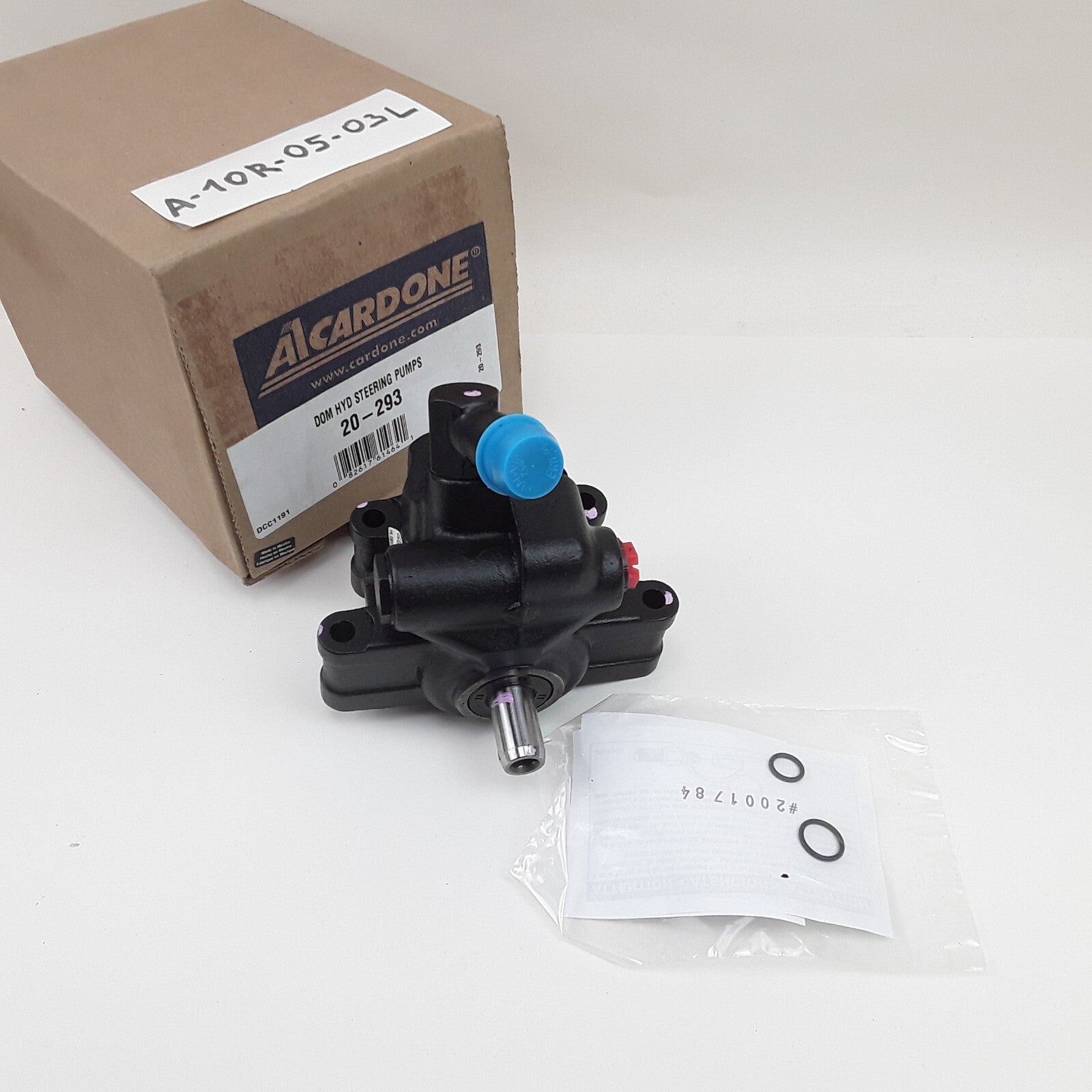 Cardone 20-293 Black Hydraulic Power Steering Pump Cast Iron For Ford Focus 2000