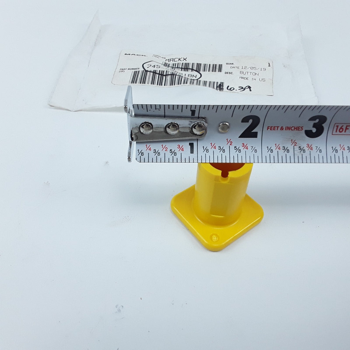 Parking Brake Push Button Switch Fits Mack Volvo Trucks p/n Mack 745-298818N