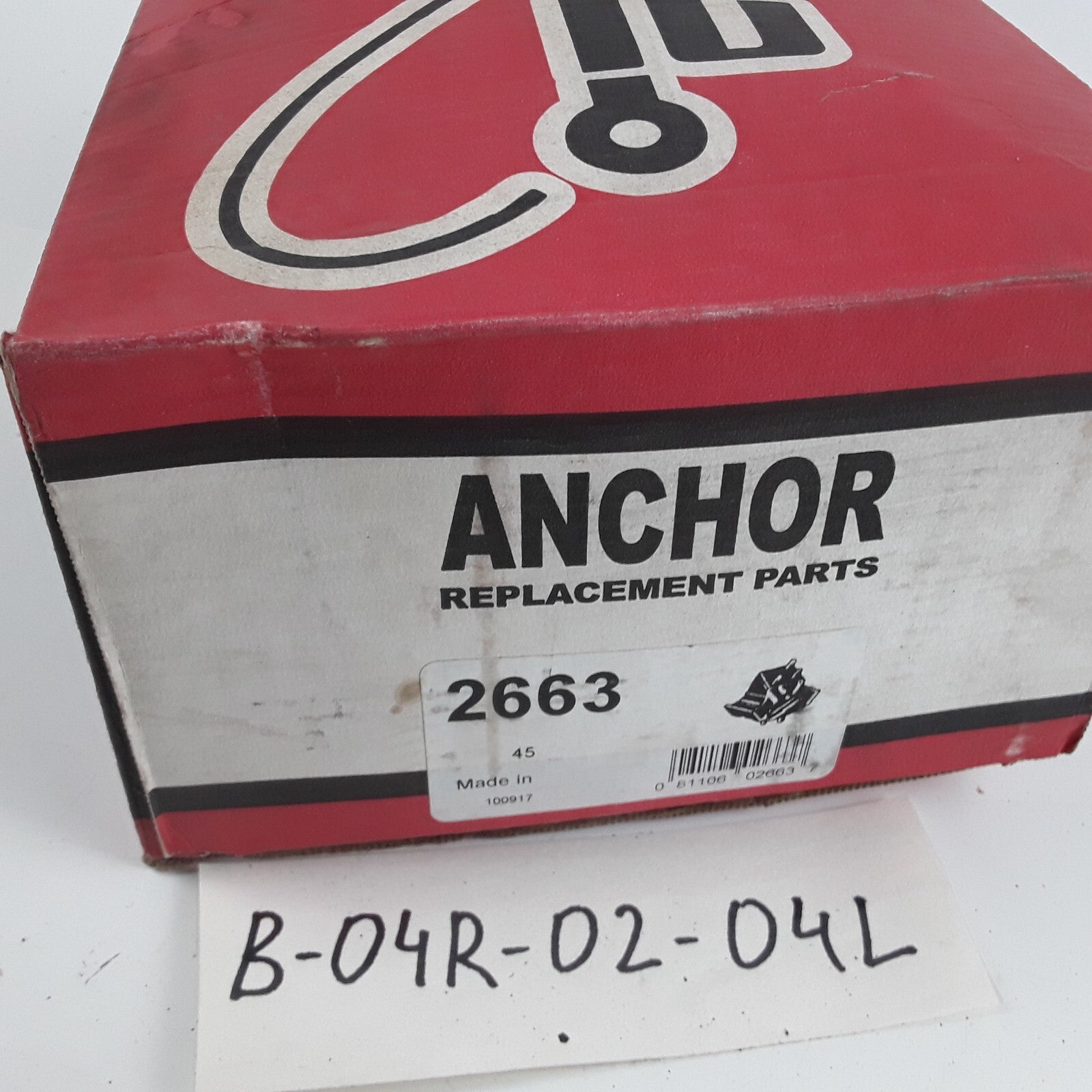 Anchor 2663 Rear Right Transmission Mount Fits Oldsmobile Buick (1985-1991)