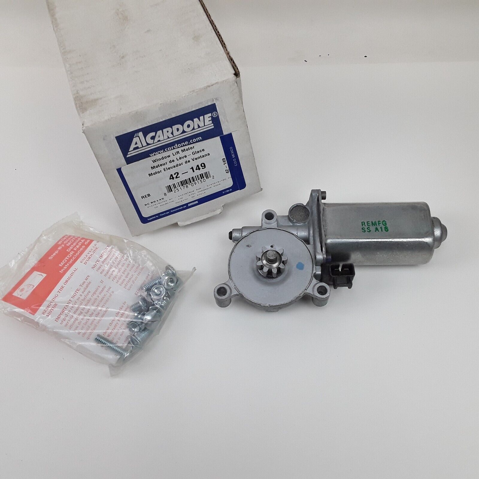Power Window Motor Front Left For Saturn SL SL1 SL2 1991 1992 1993 1994 1995 SW1