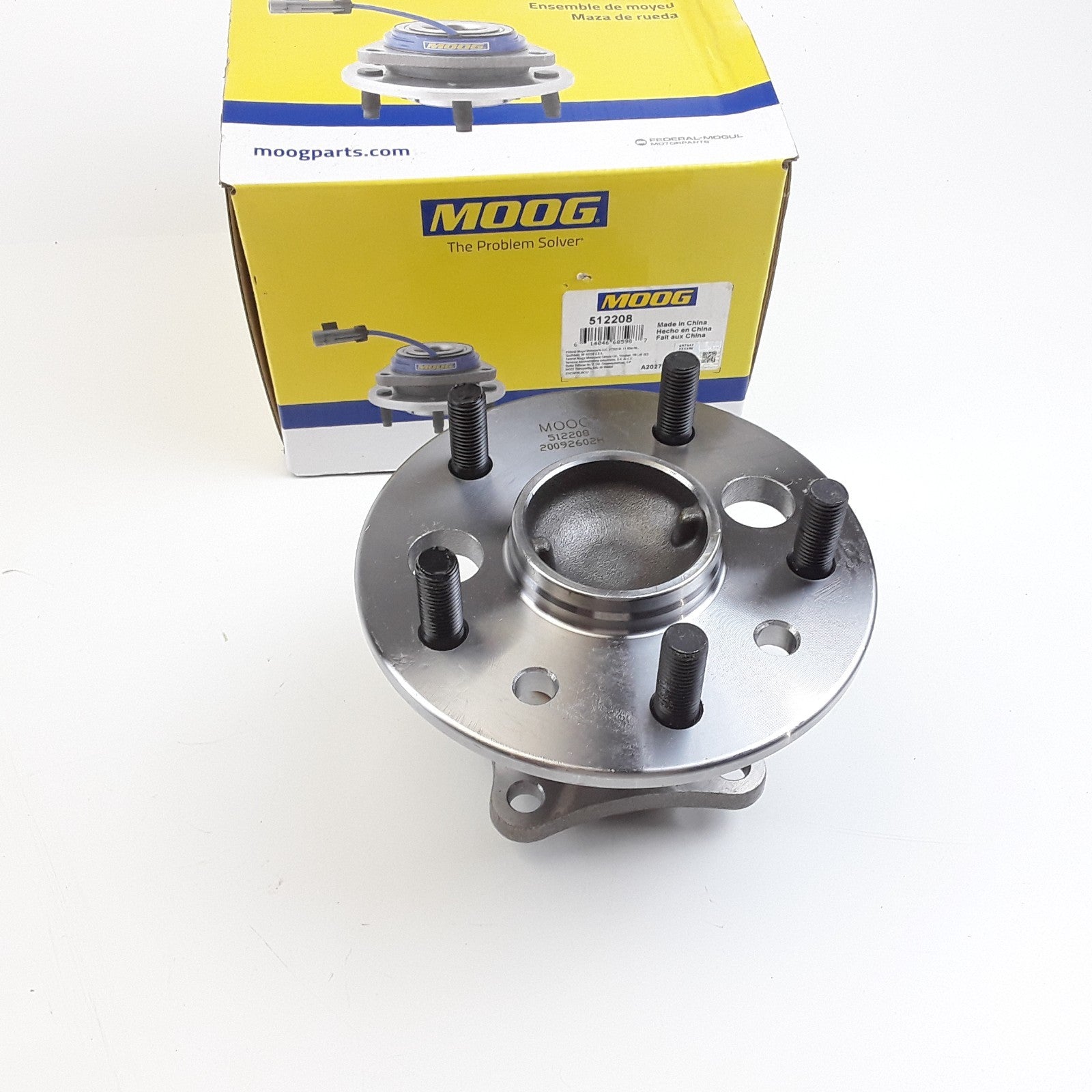Rear Wheel Bearing and Hub Assembly Moog 512208 Fits Toyota Camry 2002 2003 2004