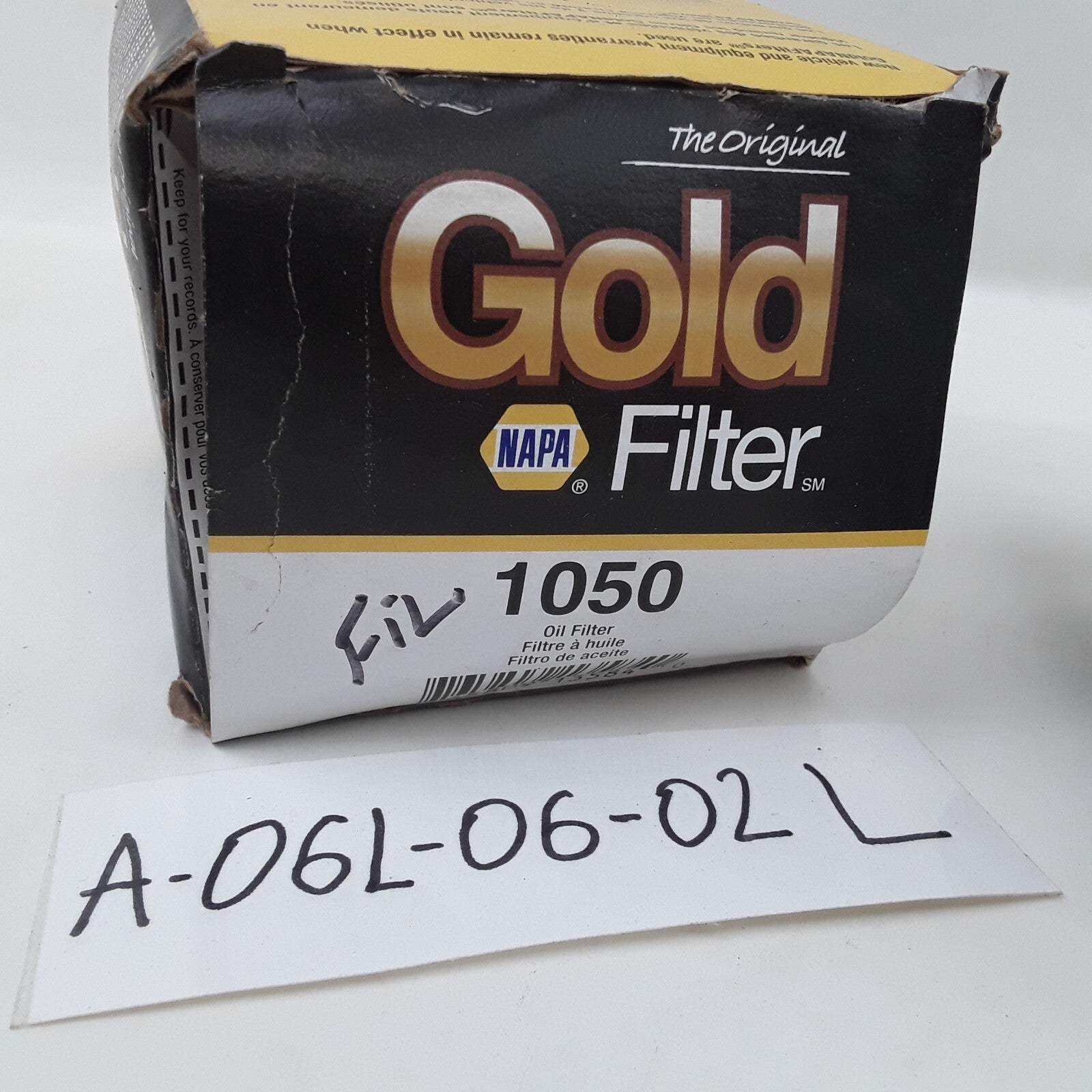Napa Gold 1050 Oil Filter Cellulose High Performance For Car, Truck, SUV