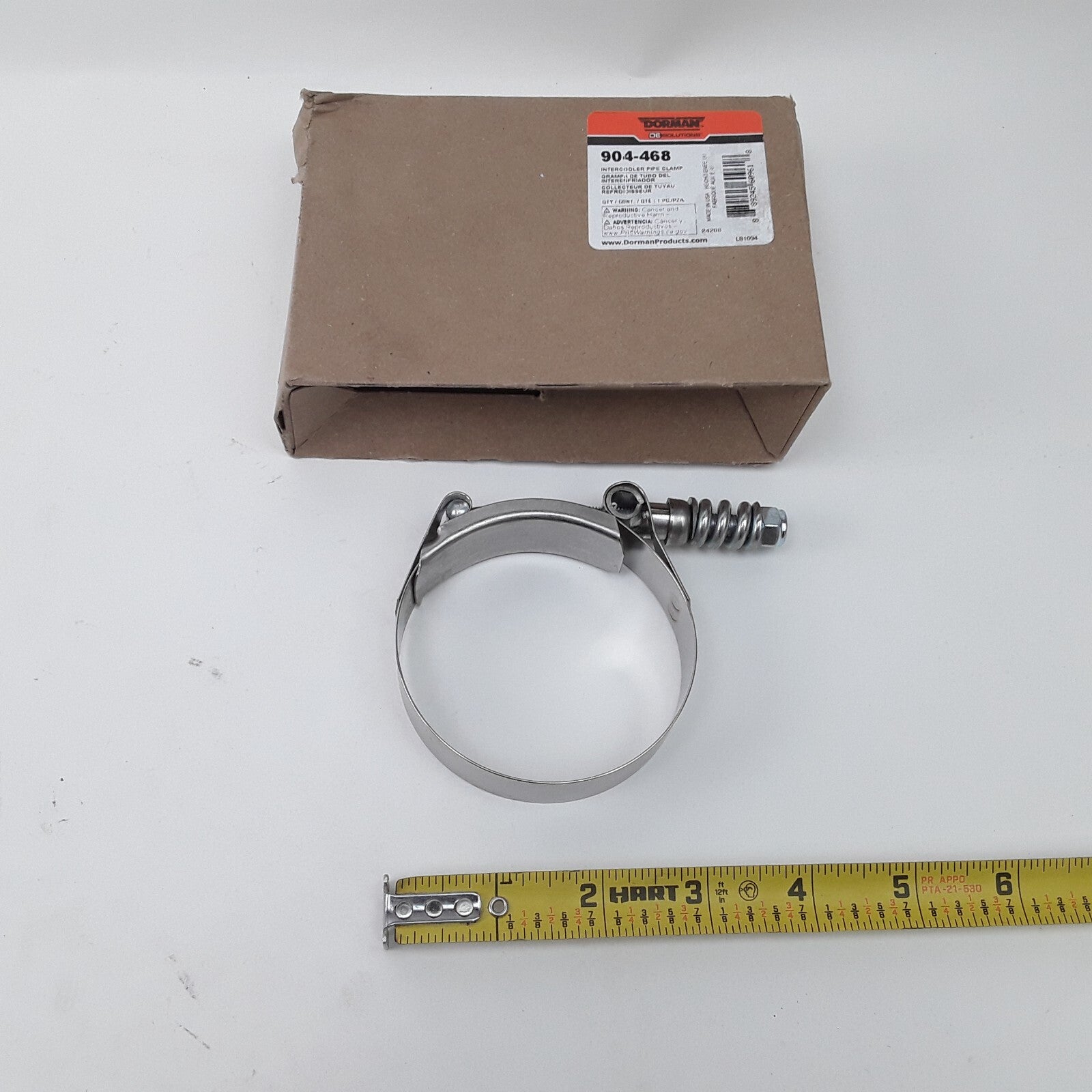 Dorman 904-468 Intercooler Hose Clamp Fits Ford F750 F650 Excursion (2003-2008)