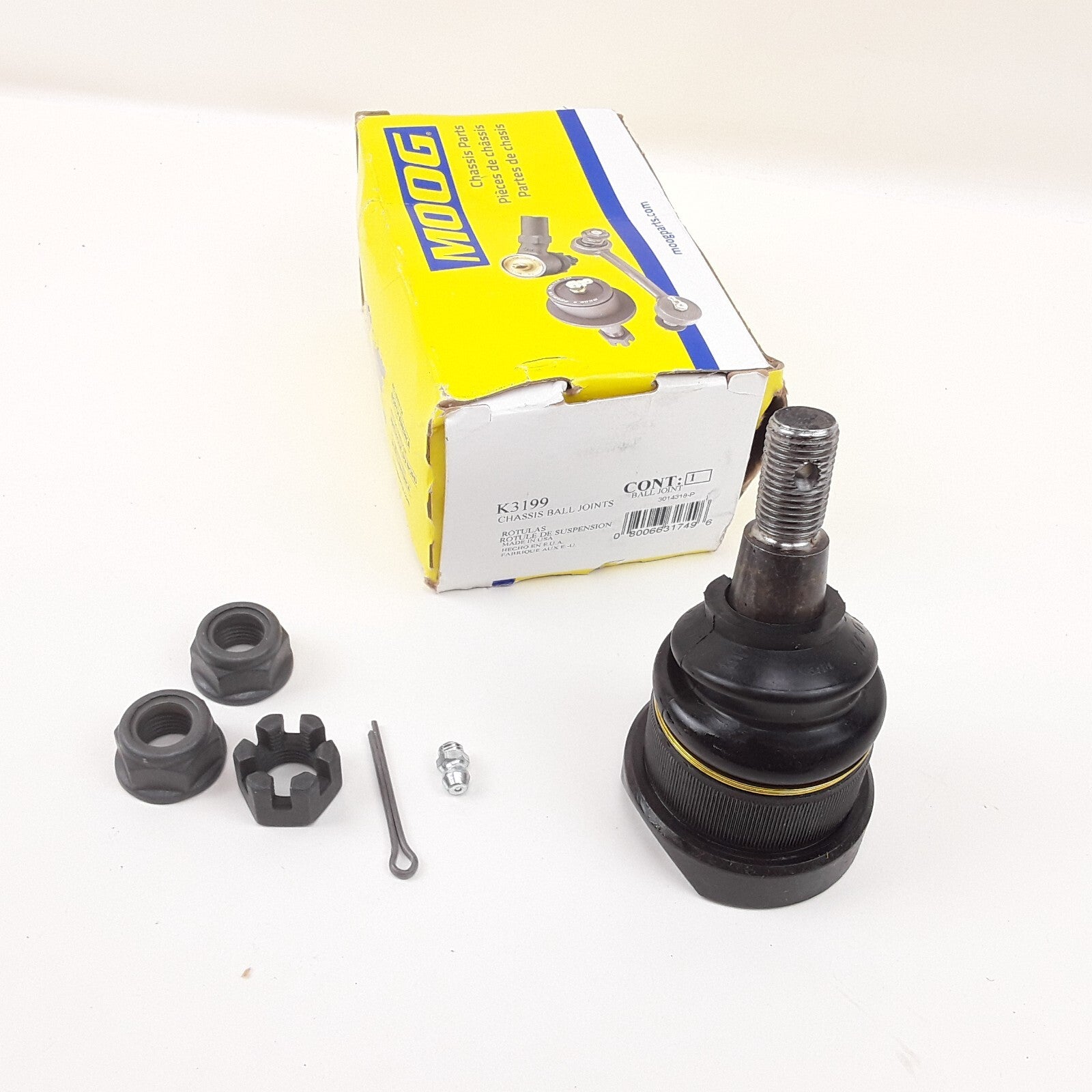 MOOG K3199 Front Lower Suspension Ball Joint Fits Jeep Liberty (2002 2003 2004)