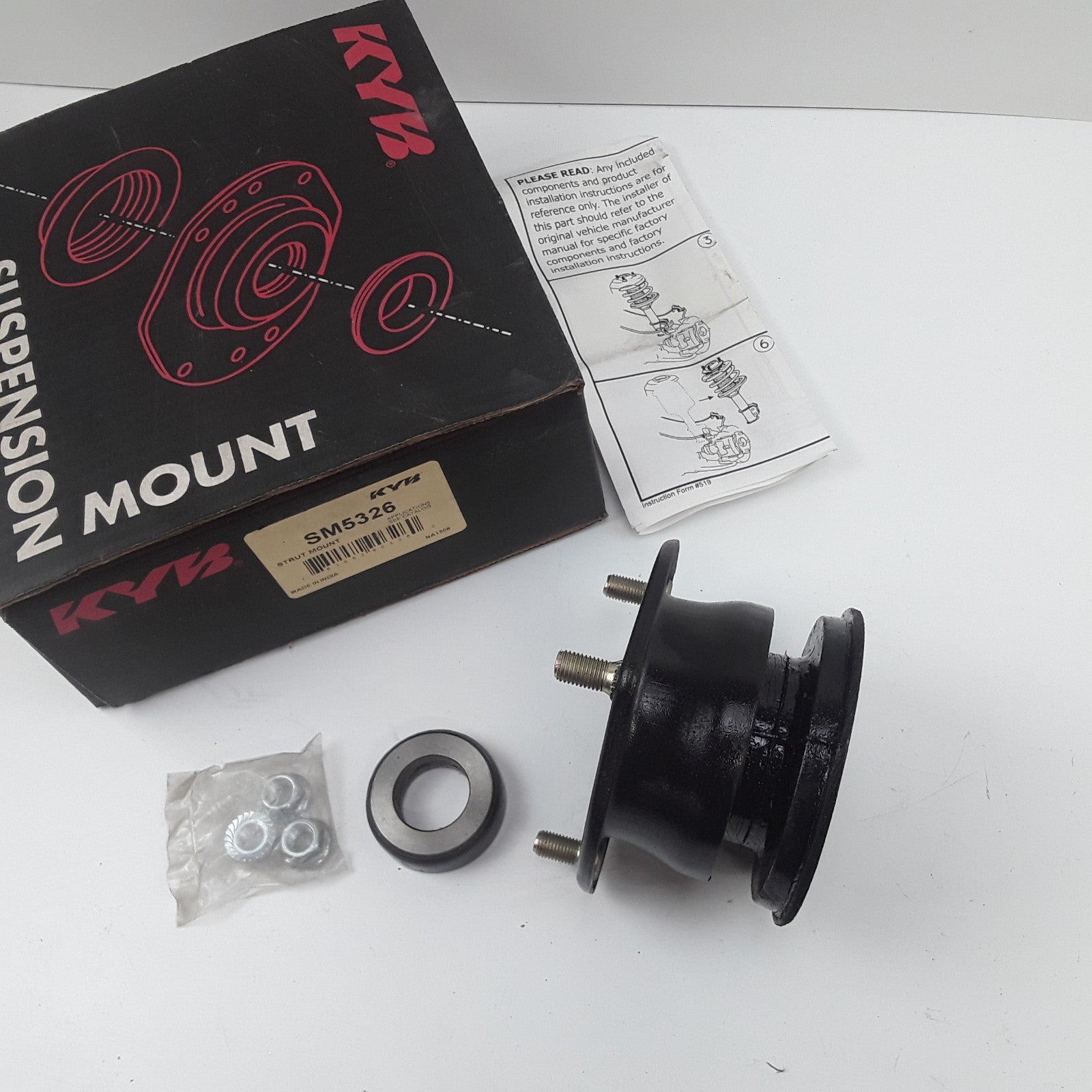 Front Suspension Strut Mount Kit Fits Nissan Quest Mercury Villager (1993-2002)