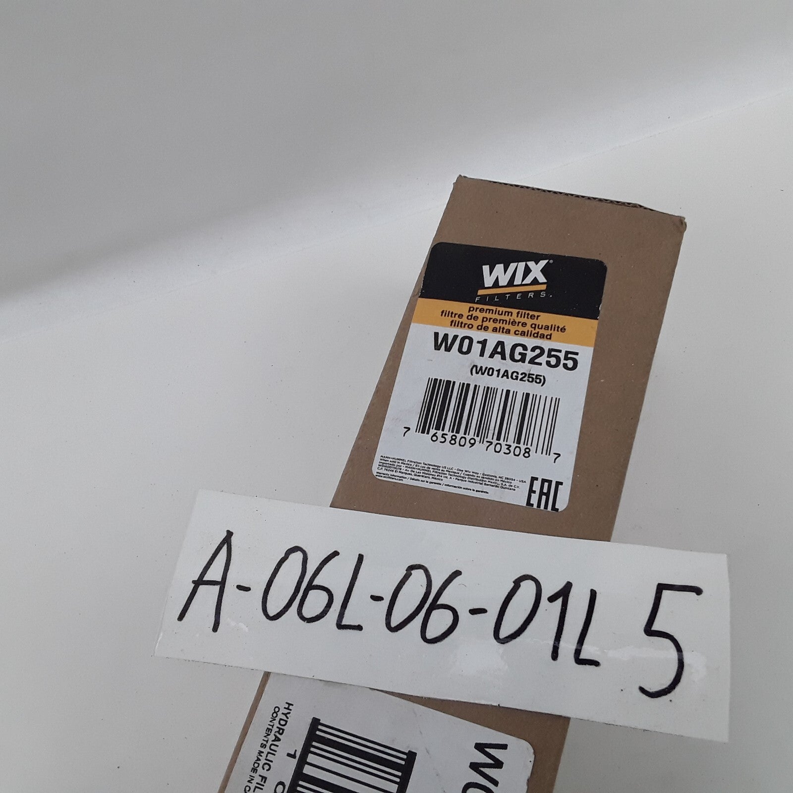 WIX W01AG255 Heavy Duty Spin-On Hydraulic Premium Engine Oil Filter