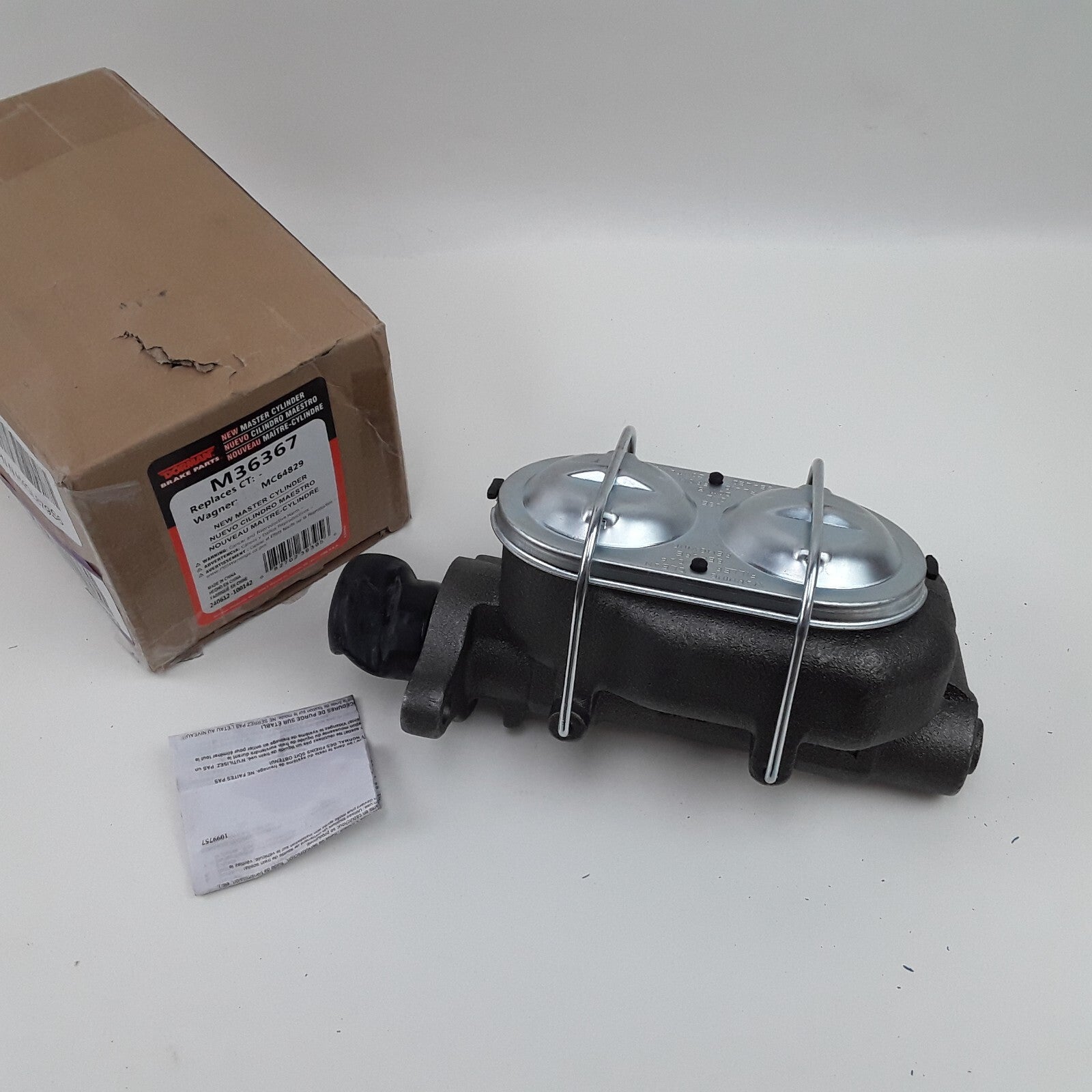 Dorman M36367 Brake Master Cylinder Fits Chevrolet Corvette 1967 1968 1969-1976
