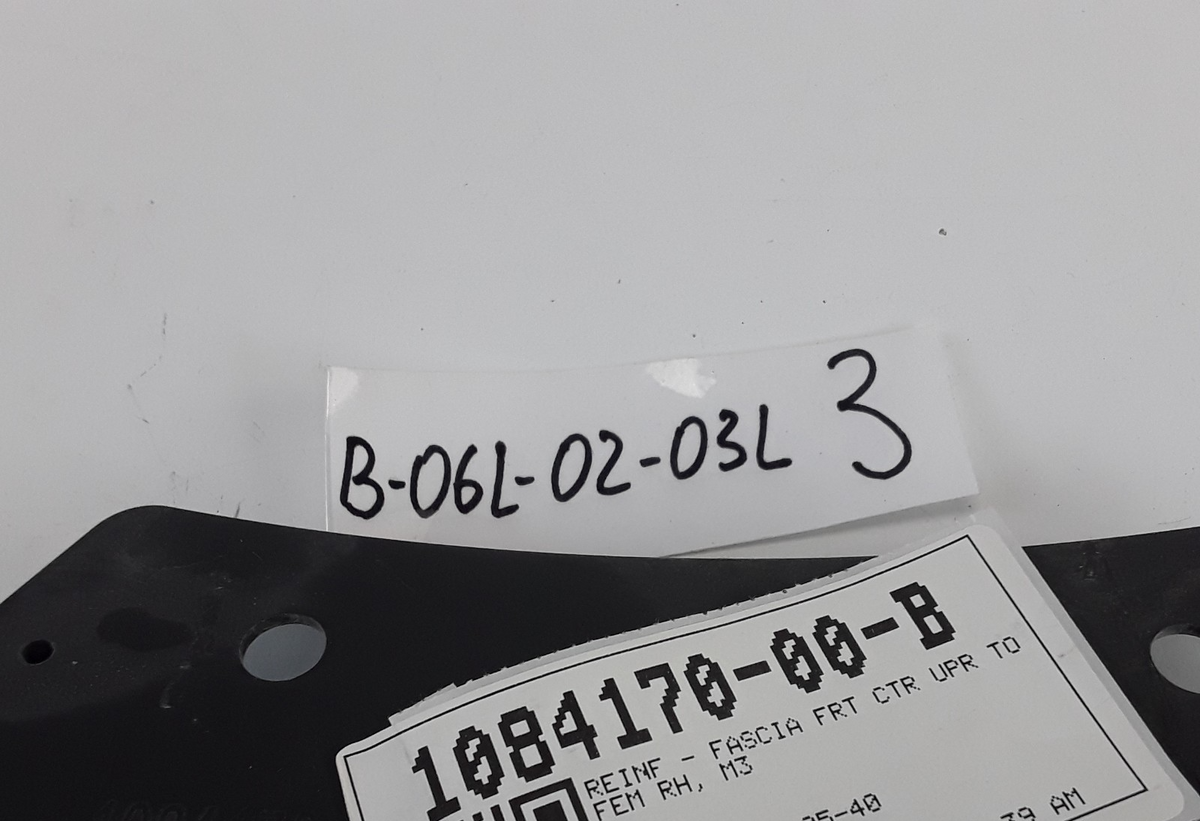 For Tesla Model 3 2017-2023 RH Front Fascia Upper Reinforcement 1084170-00-B OEM