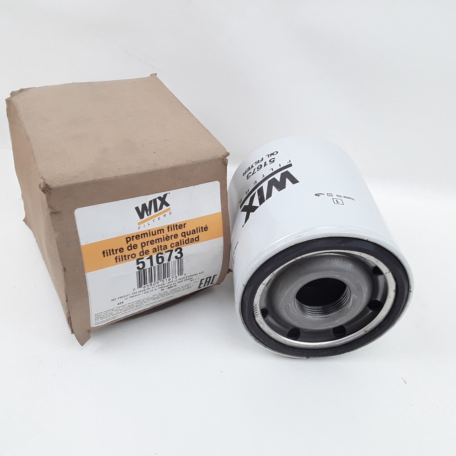 WIX 51673 Heavy Duty Engine Oil Filter Fits Isuzu GMC Chevrolet (1992-1998)