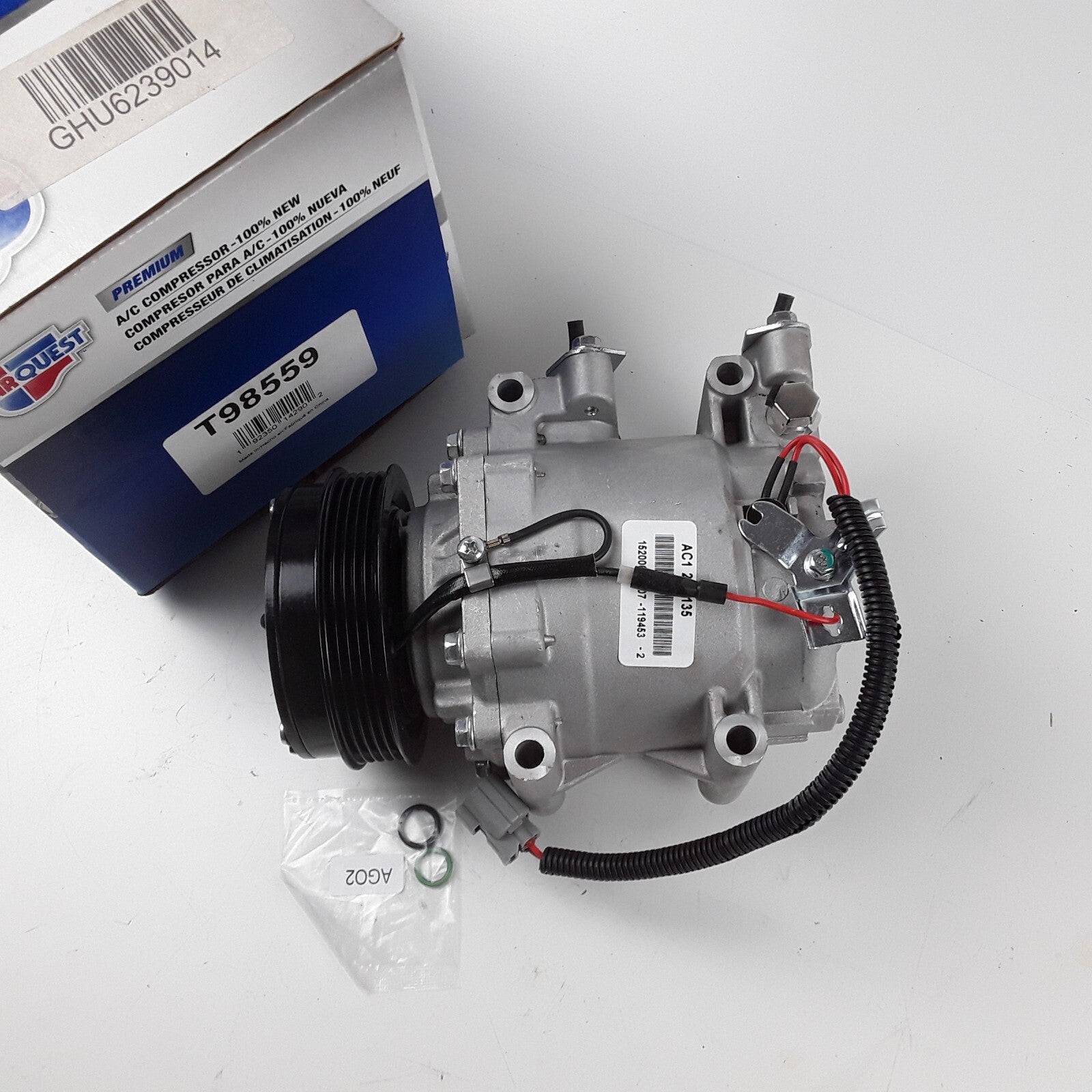 Carquest Premium T98559 A/C Compressor Assembly Fits Honda Fit (2007-2008)