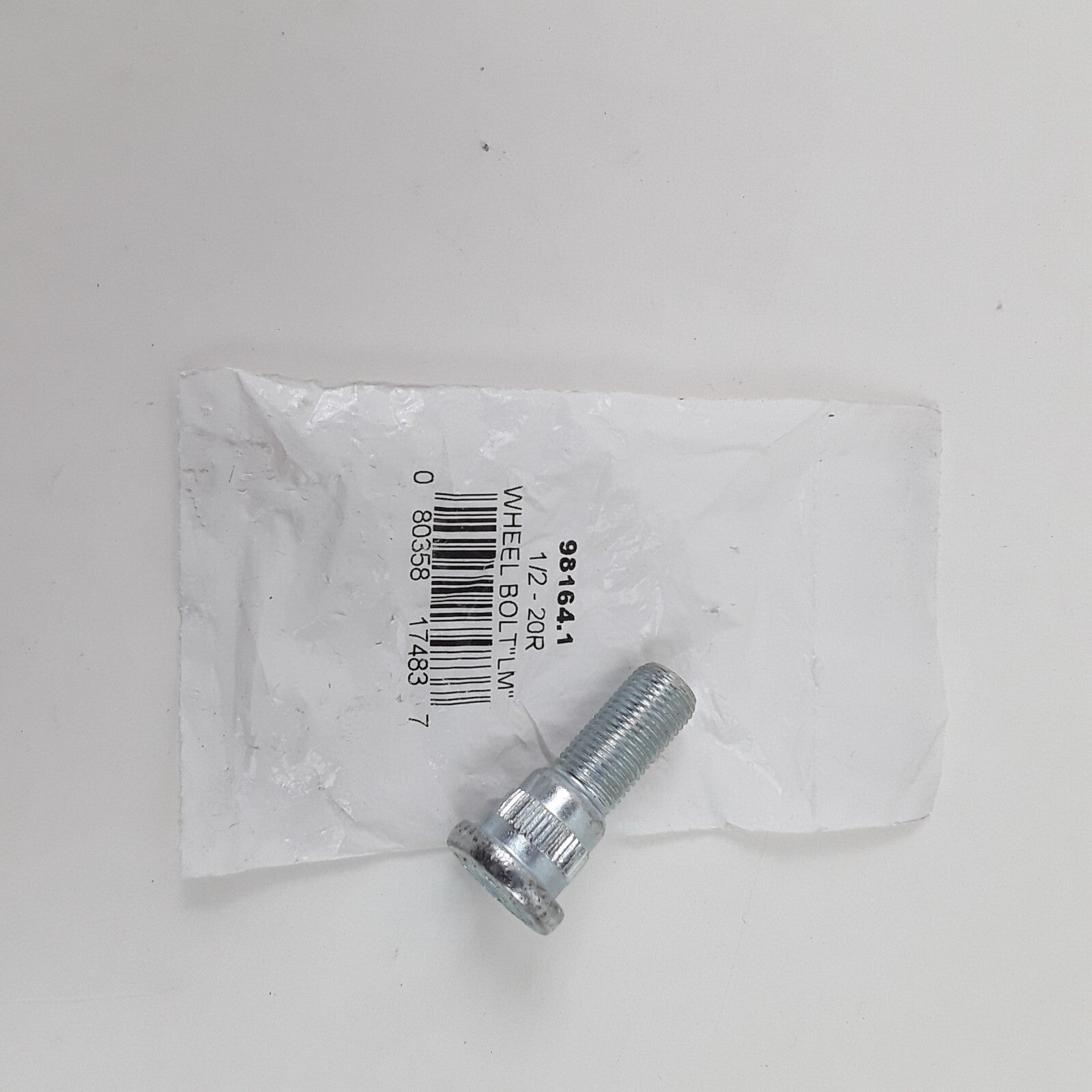 Dorman 98164.1 Chrome Wheel Bolt "LM" 1/2-20R β Car Truck Stud Lug Hardware