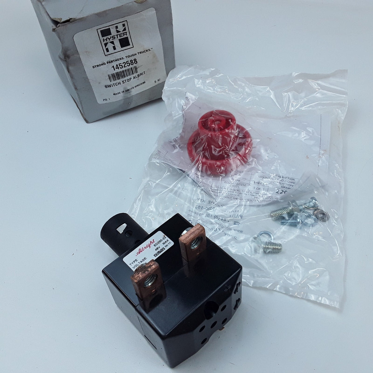 Emergency Shut Down Switch For Forklift N25XMDR2 N50XMA2 N45XMXR N40XMR2 N30XMR2