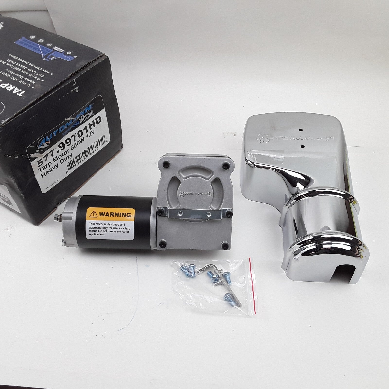 Automann 577.99701HD Tarp Motor 600W 12V Heavy Duty High Performance