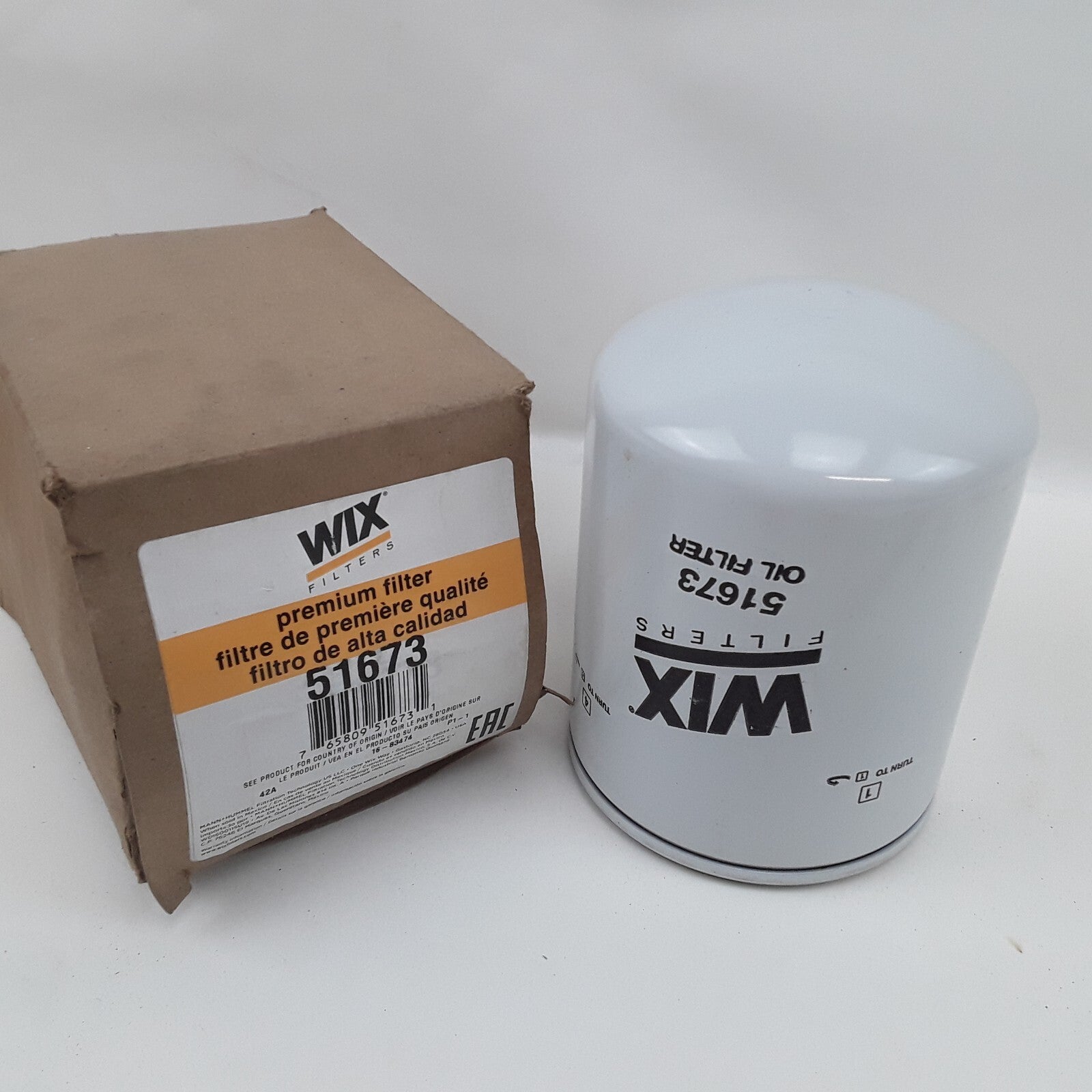 WIX 51673 Heavy Duty Engine Oil Filter Fits Isuzu GMC Chevrolet (1992-1998)