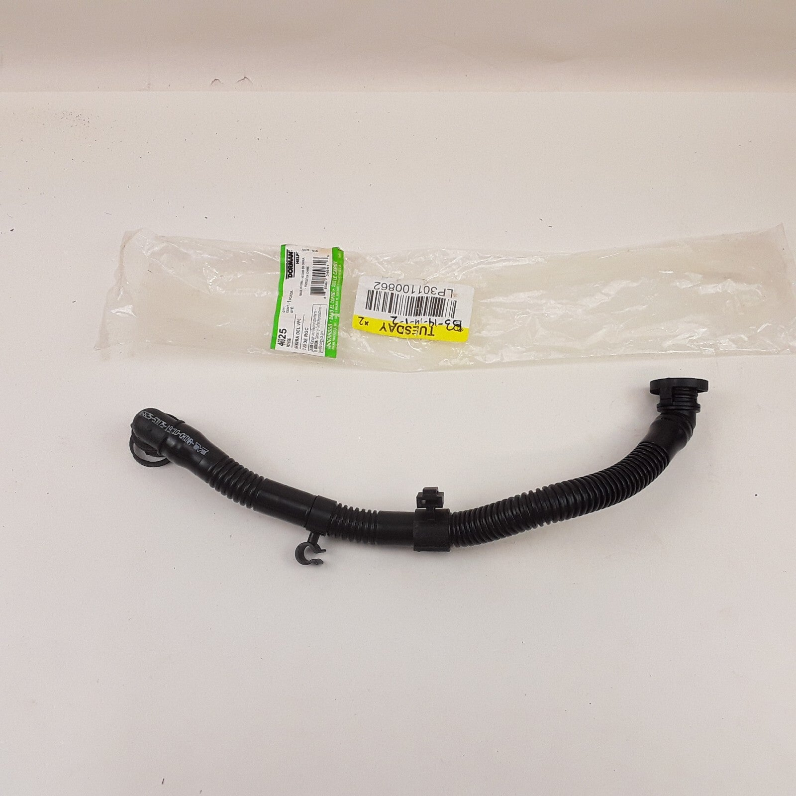 Dorman 46825 Lower PCV Valve Hose Fits Volkswagen Jetta Golf Beetle (2001-2006)