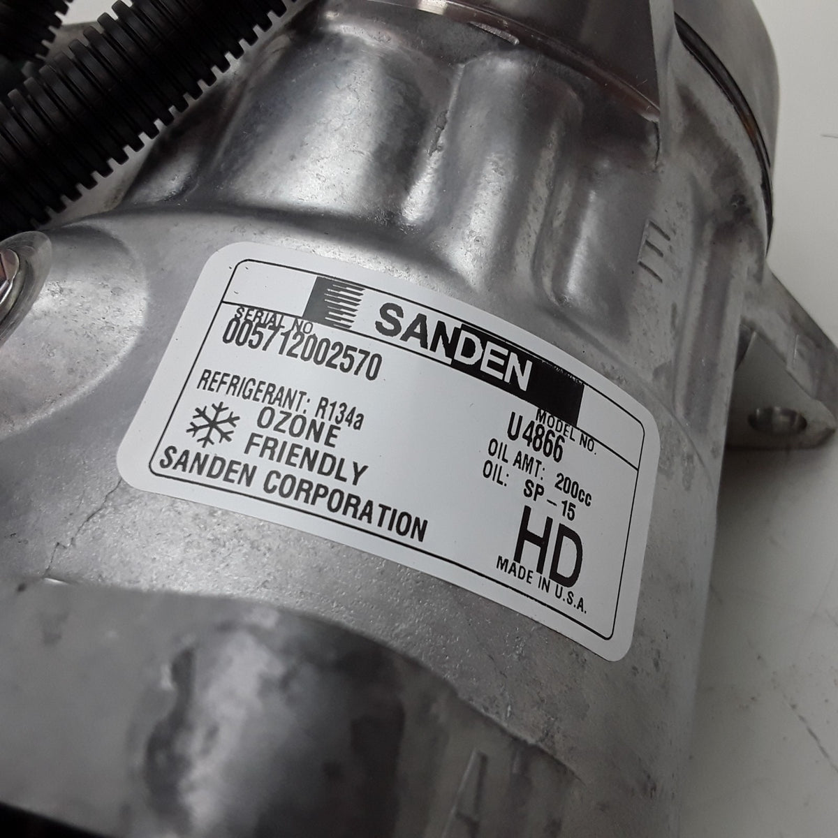 Red Dot 75R89354 U4866 Compressor with Clutch Assembly Heavy Duty