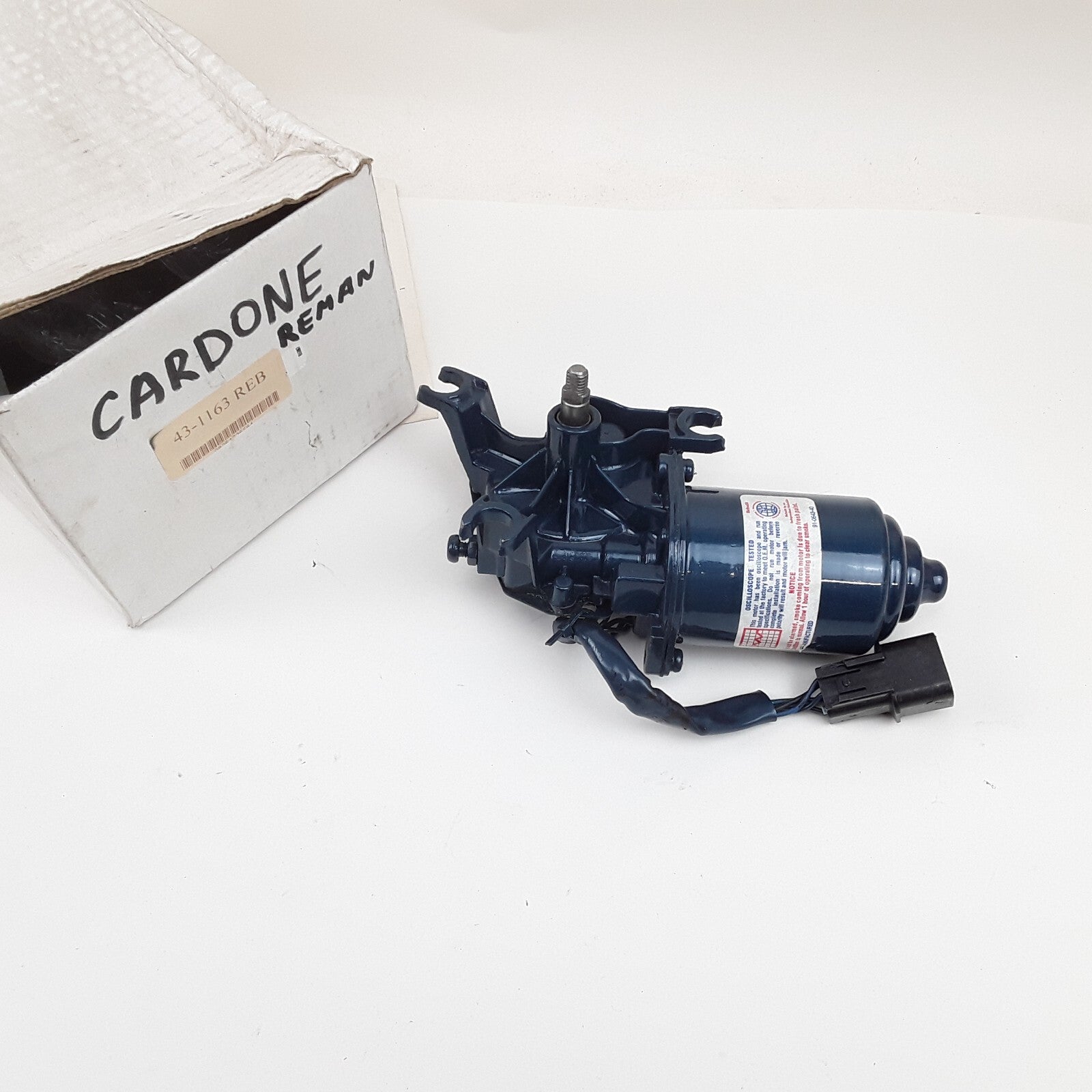Front Windshield Wiper Motor Fits Hyundai Excel & Mitsubishi Precis 1990-1993