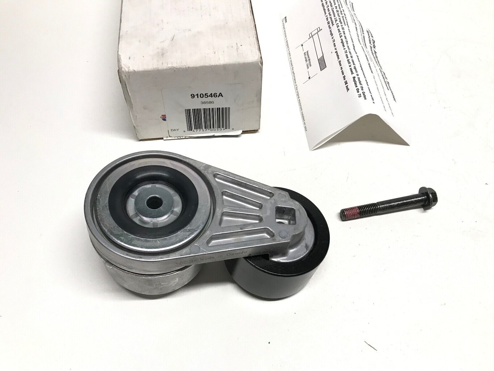 CARQUEST 910546A - Accessory Drive Belt Tensioner Assembly 38586 FAST SHIPPING - HotCarParts