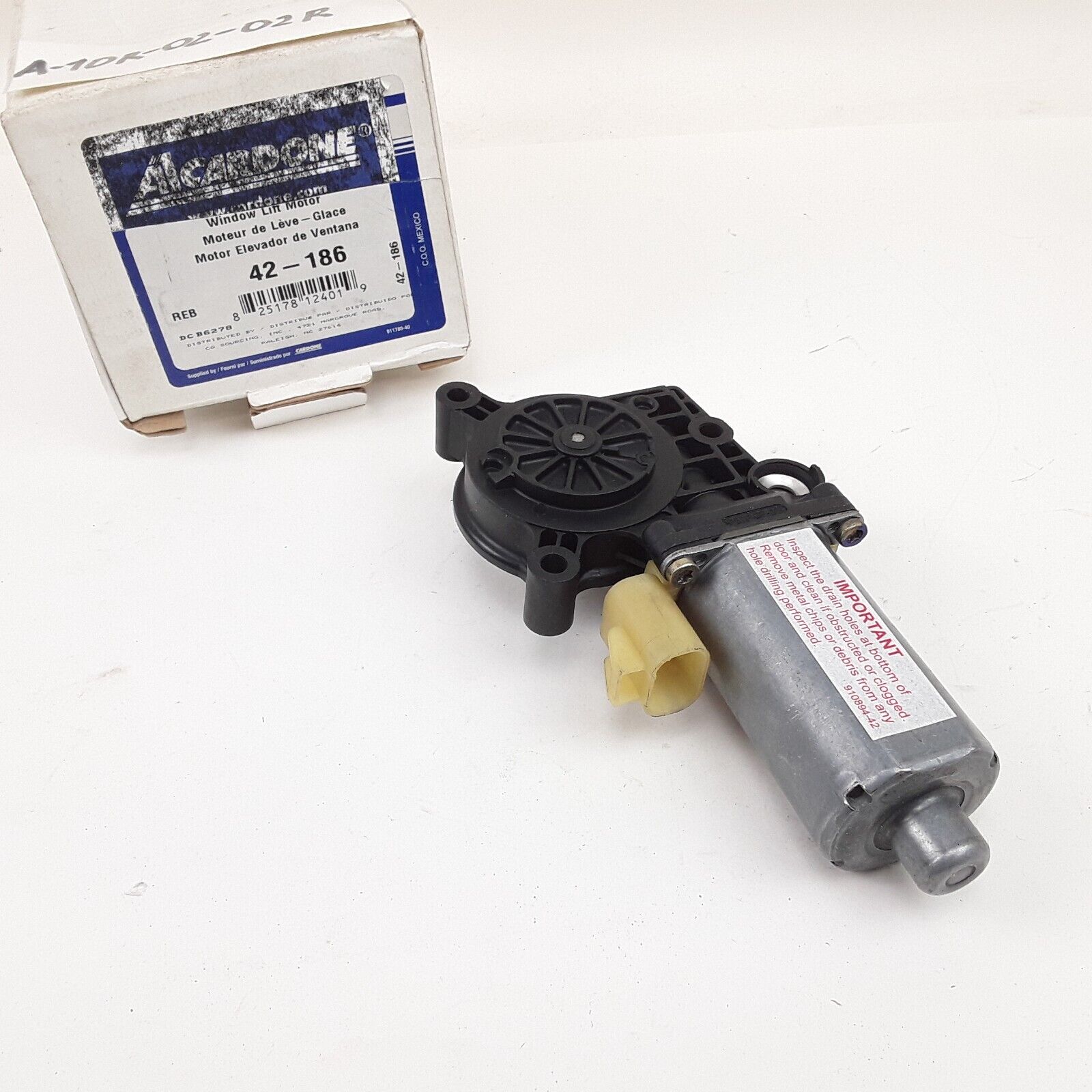 Cardone 42-186 Power Window Motor 4 Door Reman For Chevrolet Impala 2000-2005