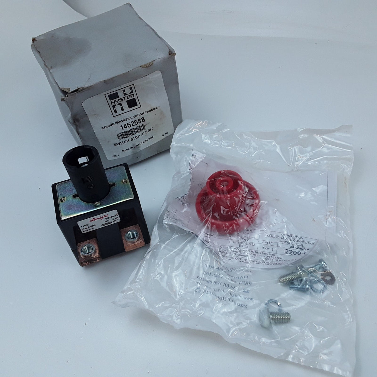 Emergency Shut Down Switch For Forklift N25XMDR2 N50XMA2 N45XMXR N40XMR2 N30XMR2
