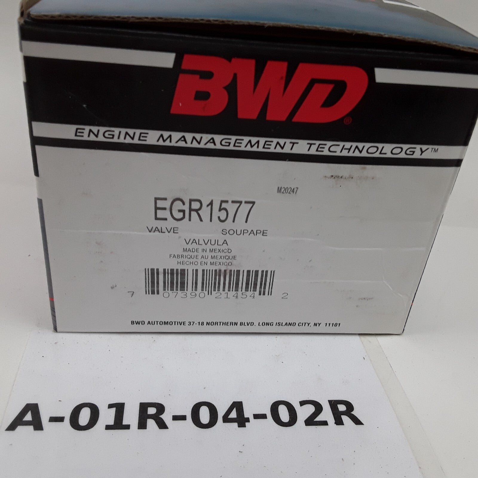 BWD EGR1577 EGR Valve For Dodge Grand Caravan Chrysler Grand Voyager (2001-2002)