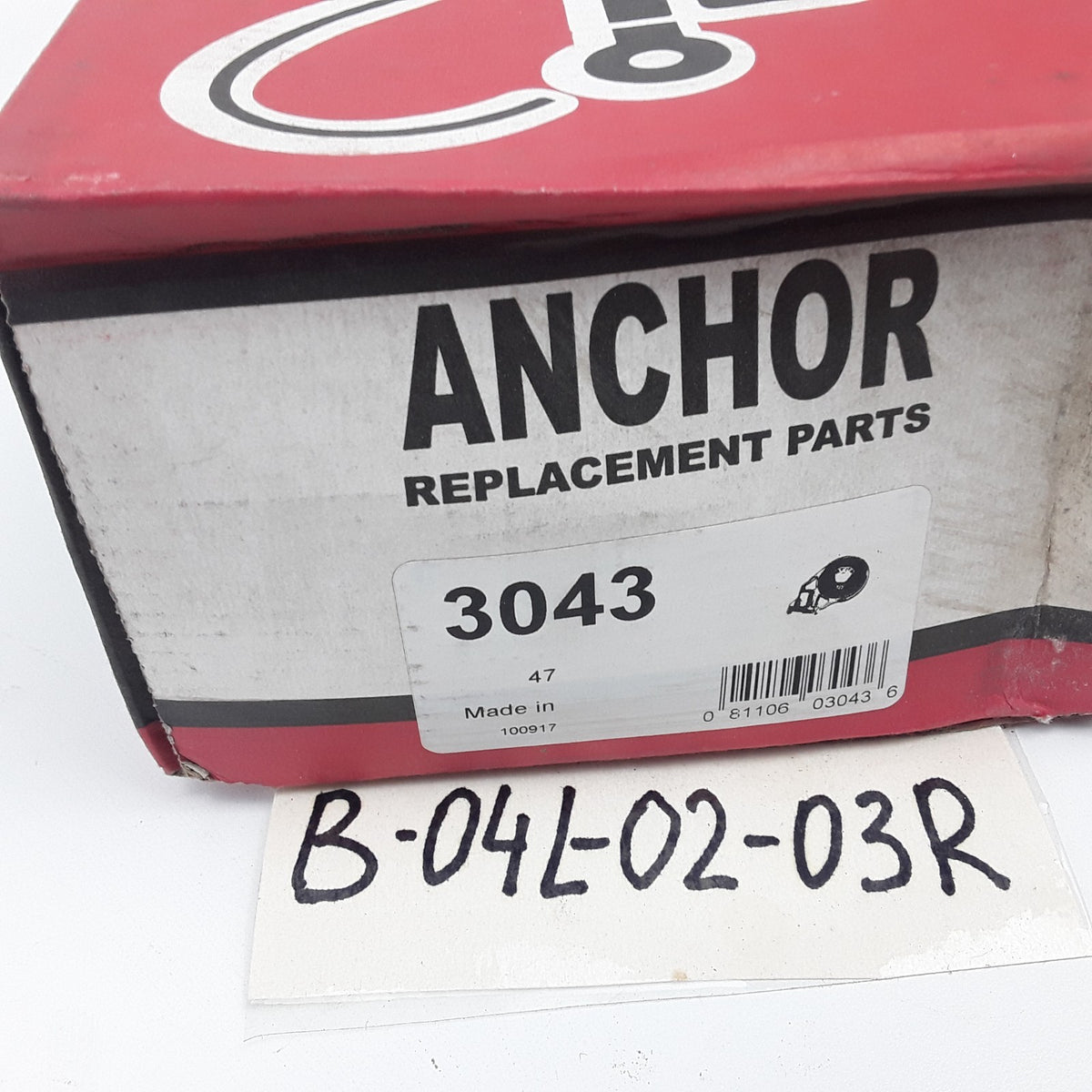 Anchor 3043 Rear Left Automatic Transmission Mount Fits Saturn Ion (2003-2004)