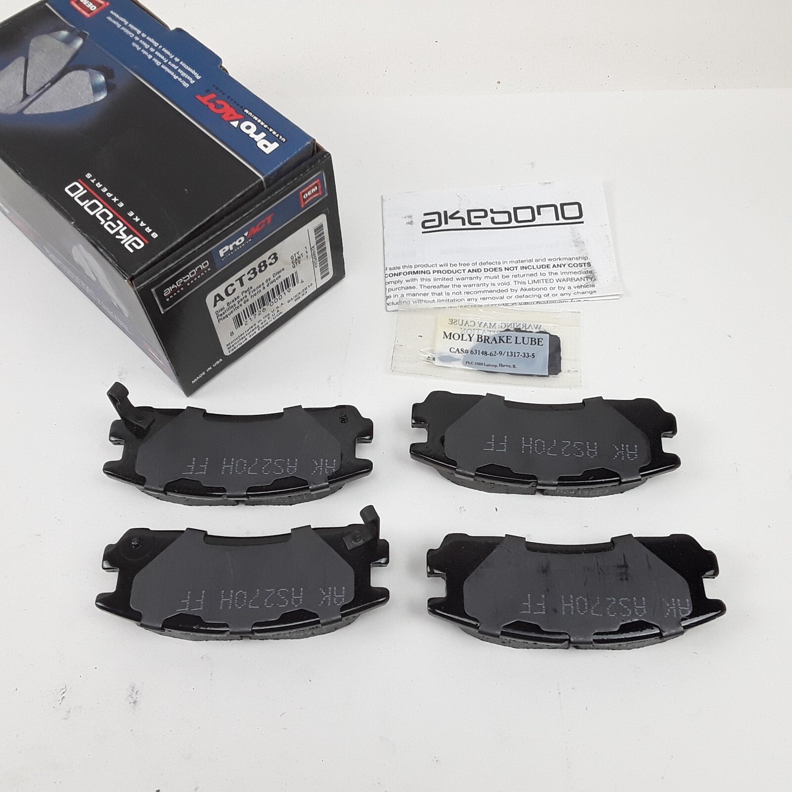 Rear Disc Brake Pad Set Fits Chrysler Dodge Eagle Plymouth Mitsubishi 1988-2012