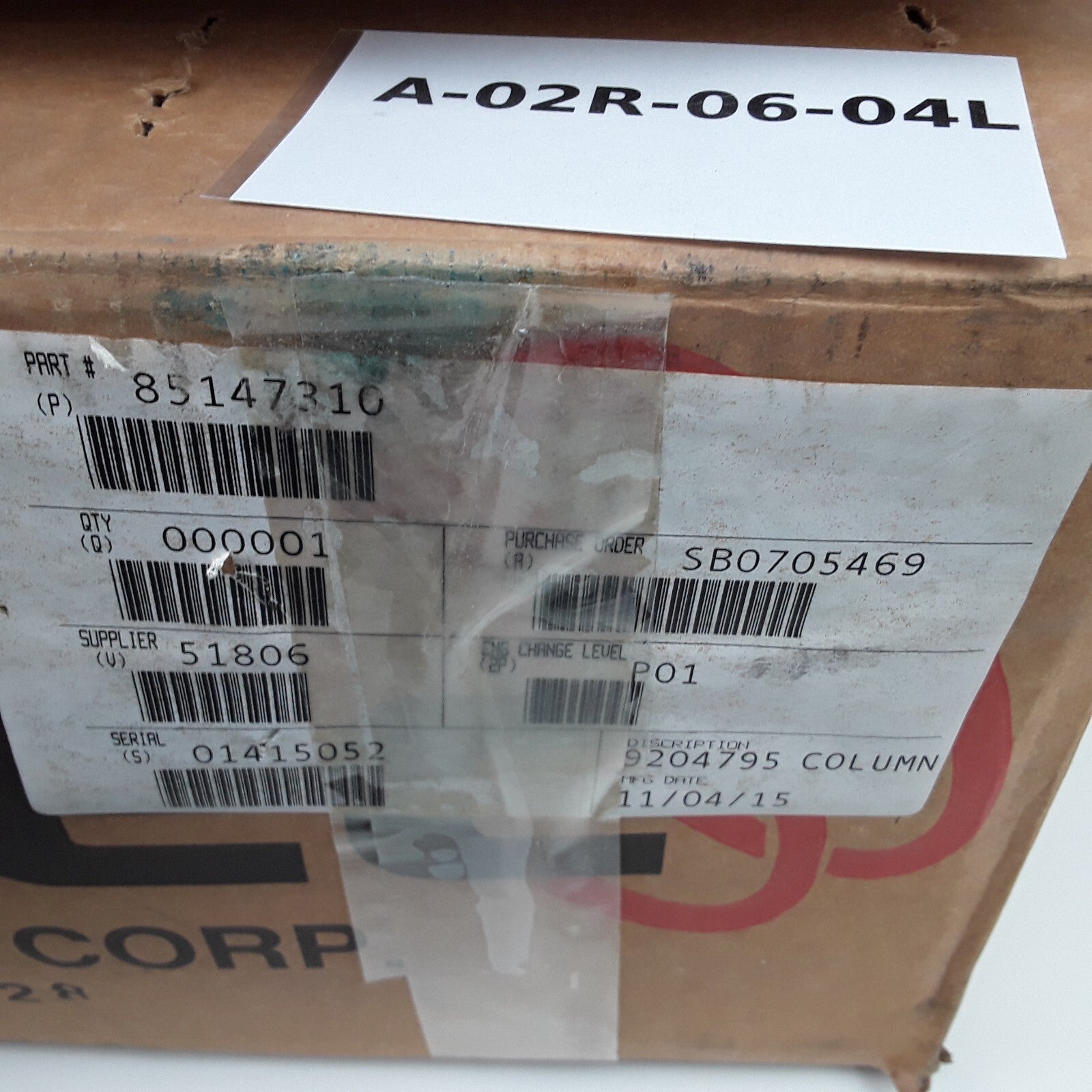 Mack Truck 85147310 Tilt/Telescopic Steering Column 9204795 44QC51M CH612,CH613