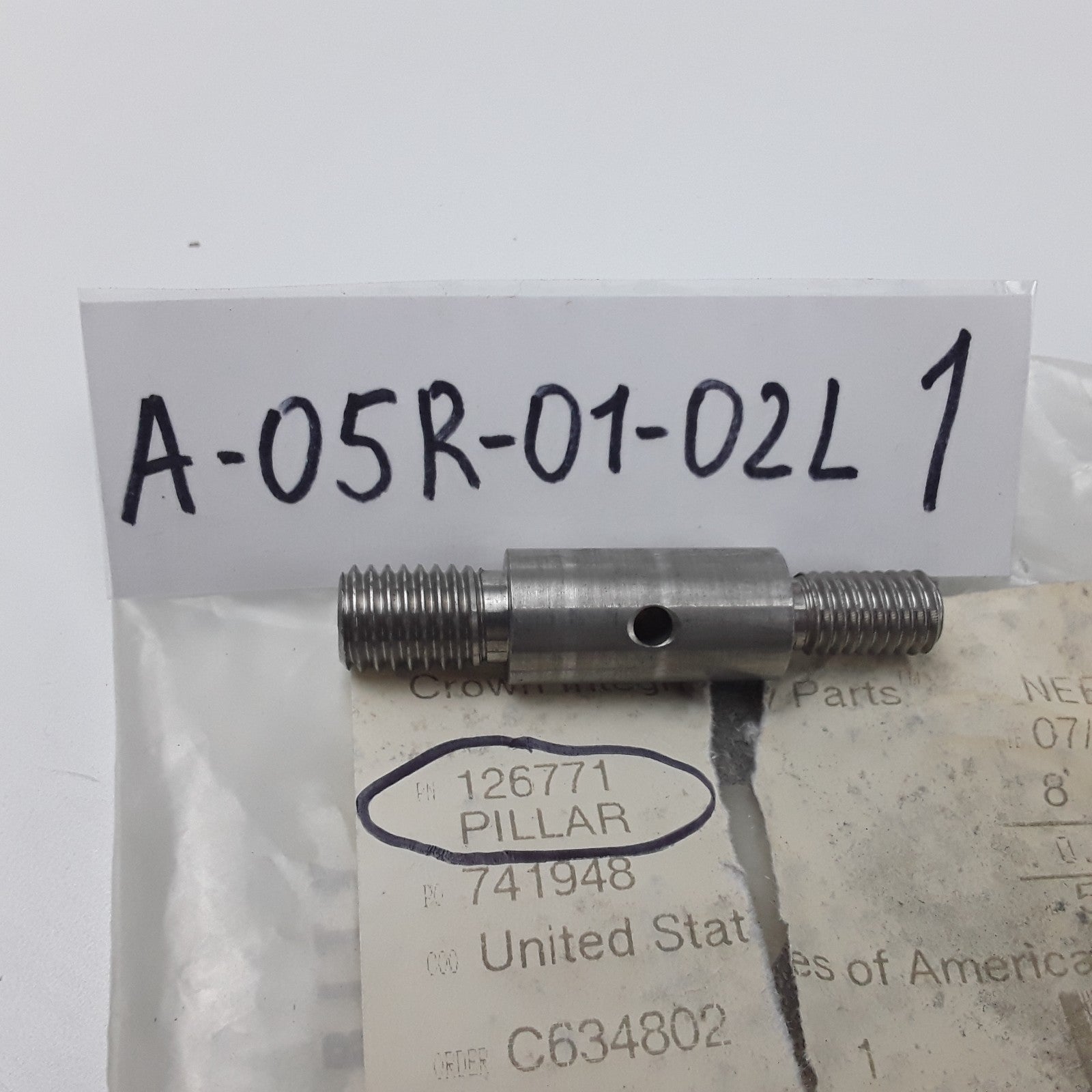 Crown Equipment 126771 Aftermarket Pillar Assembly Fits Crown SC4000 Forklift