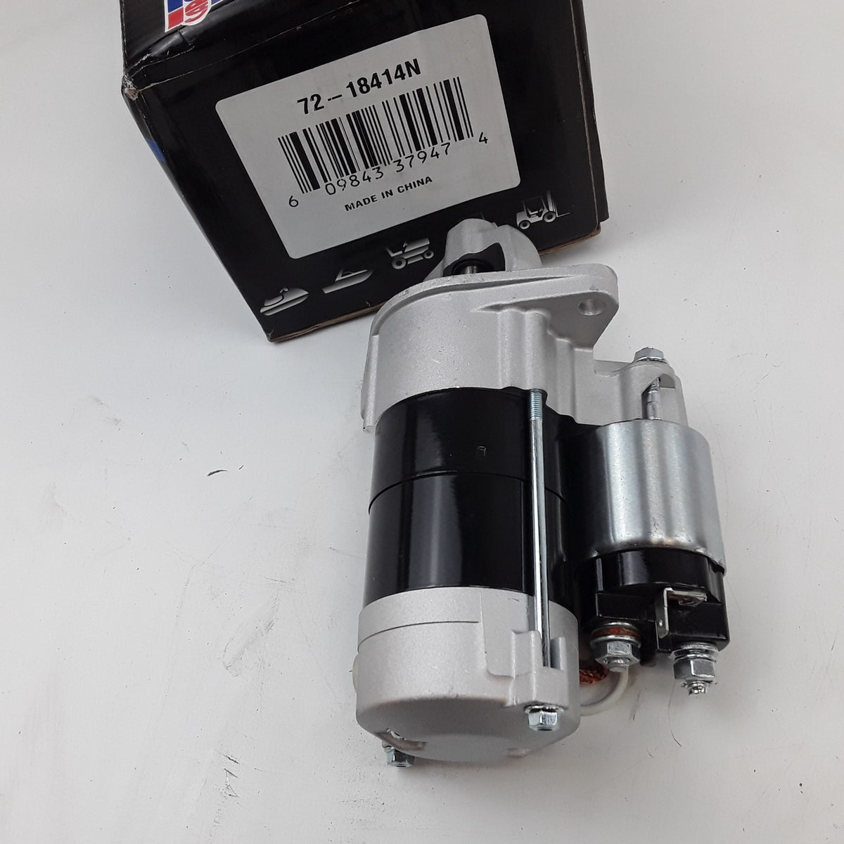 Carquest 72-18414N Starter Motor For Kubota F2260-R YR F3060-R YR 1997,2003-2004