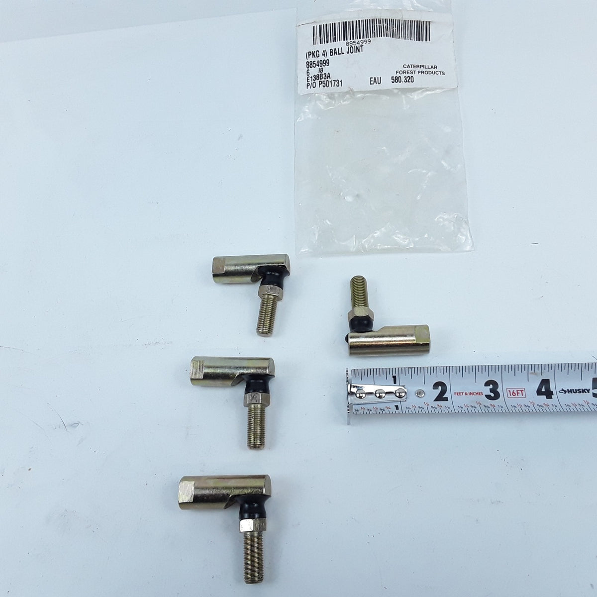 Shift Linkage Ball Joints Fits Caterpillar Forest Products Set of 4pcs 8854999