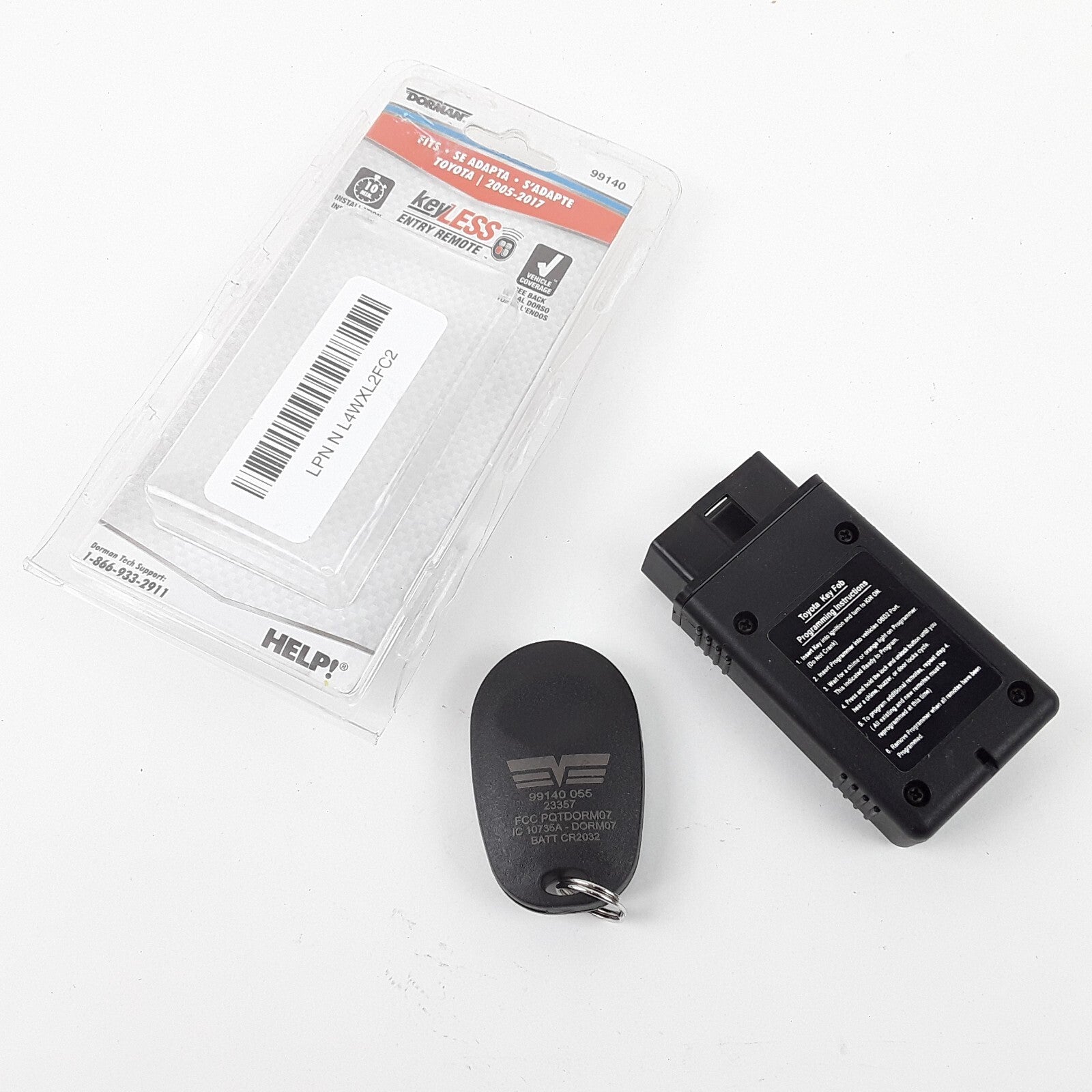 Keyless Entry Remote 3 Button Fits Toyota Sequoia Sienna Tacoma Tundra 2004-2020