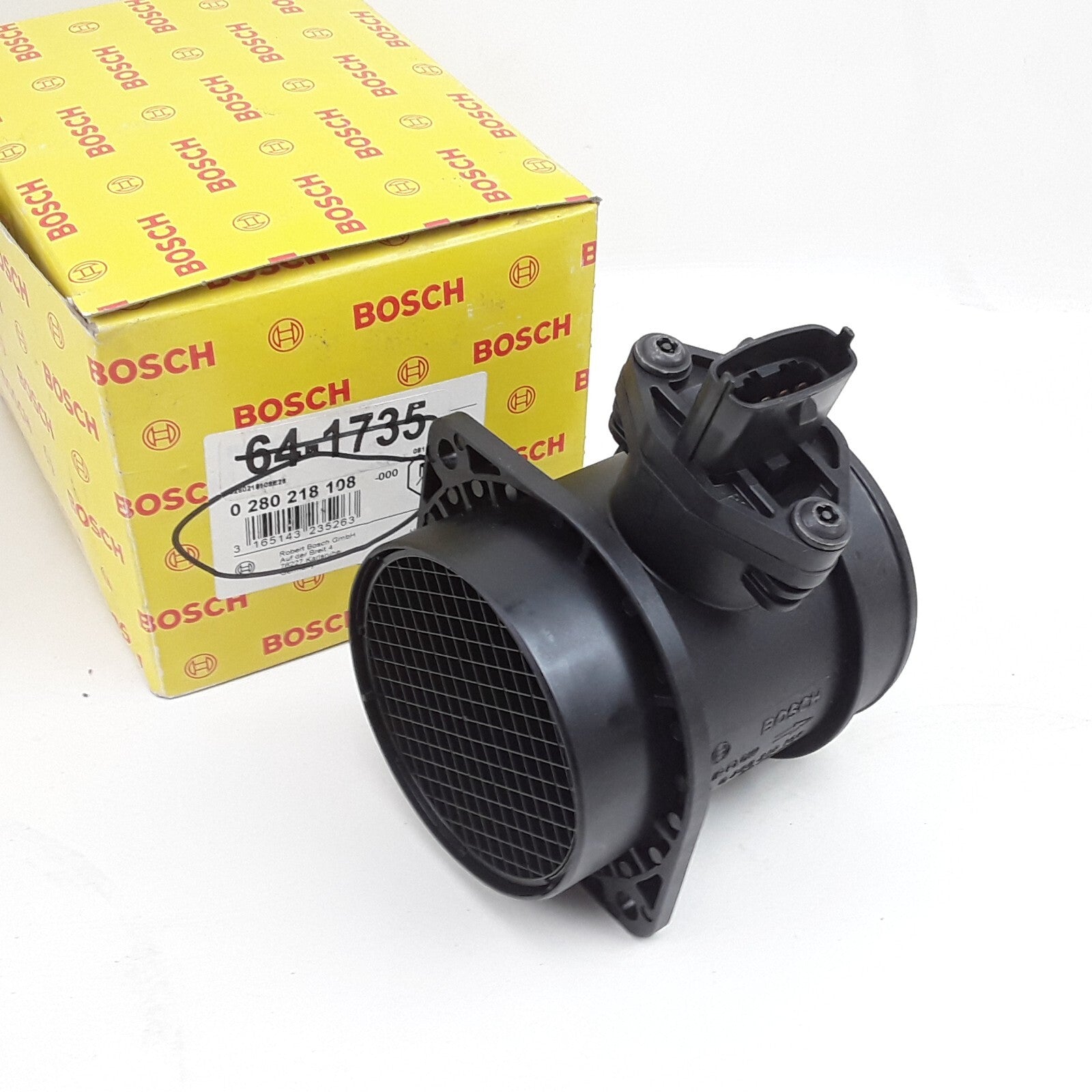 Bosch 0280218108 Mass Air Flow Sensor Fits Volvo C70 S70 S60 V70 S80 (1999-2002)
