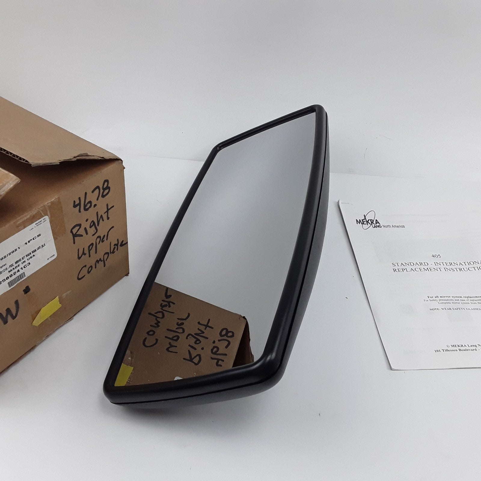 OEM Right Upper Door Mirror Head Assembly For Navistar International 2589241C3