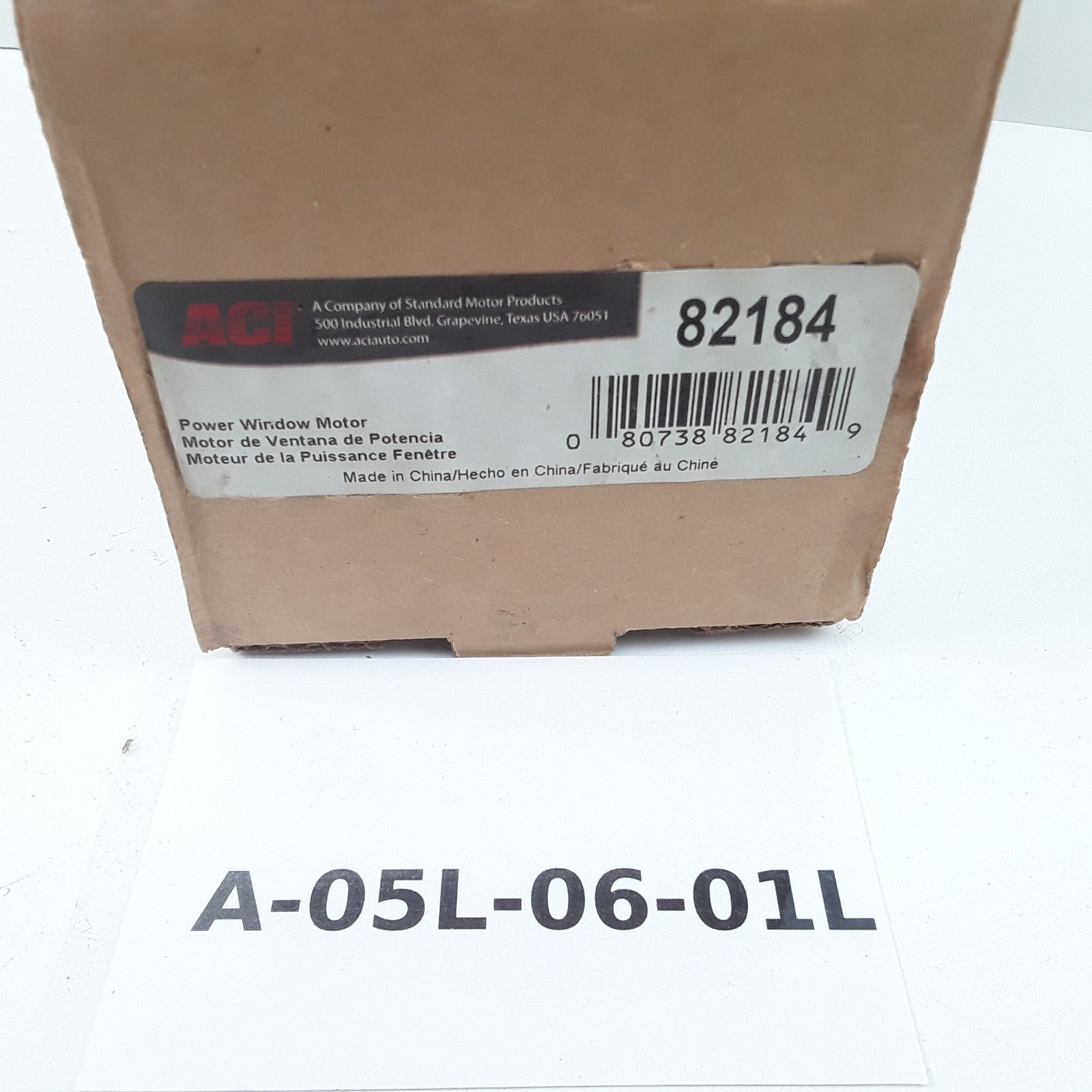 ACI 82184 Rear Left Power Window Motor For Pontiac Buick Cadillac (2000-2007)