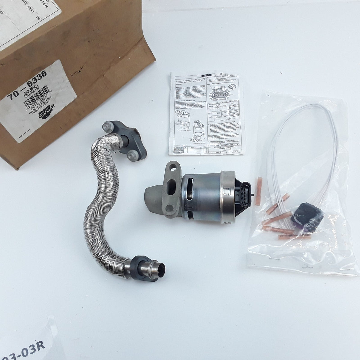 BWD EGR1877 EGR Valve Fits Pontiac G6 Chevrolet Malibu (2004 2005 2006) 3.5L-V6