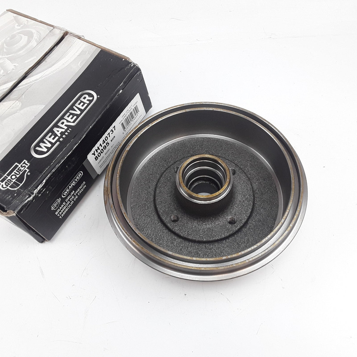 Wearever YH140737 Rear Brake Drum Fits Daewoo Lanos (1999 2000 2001 2002)