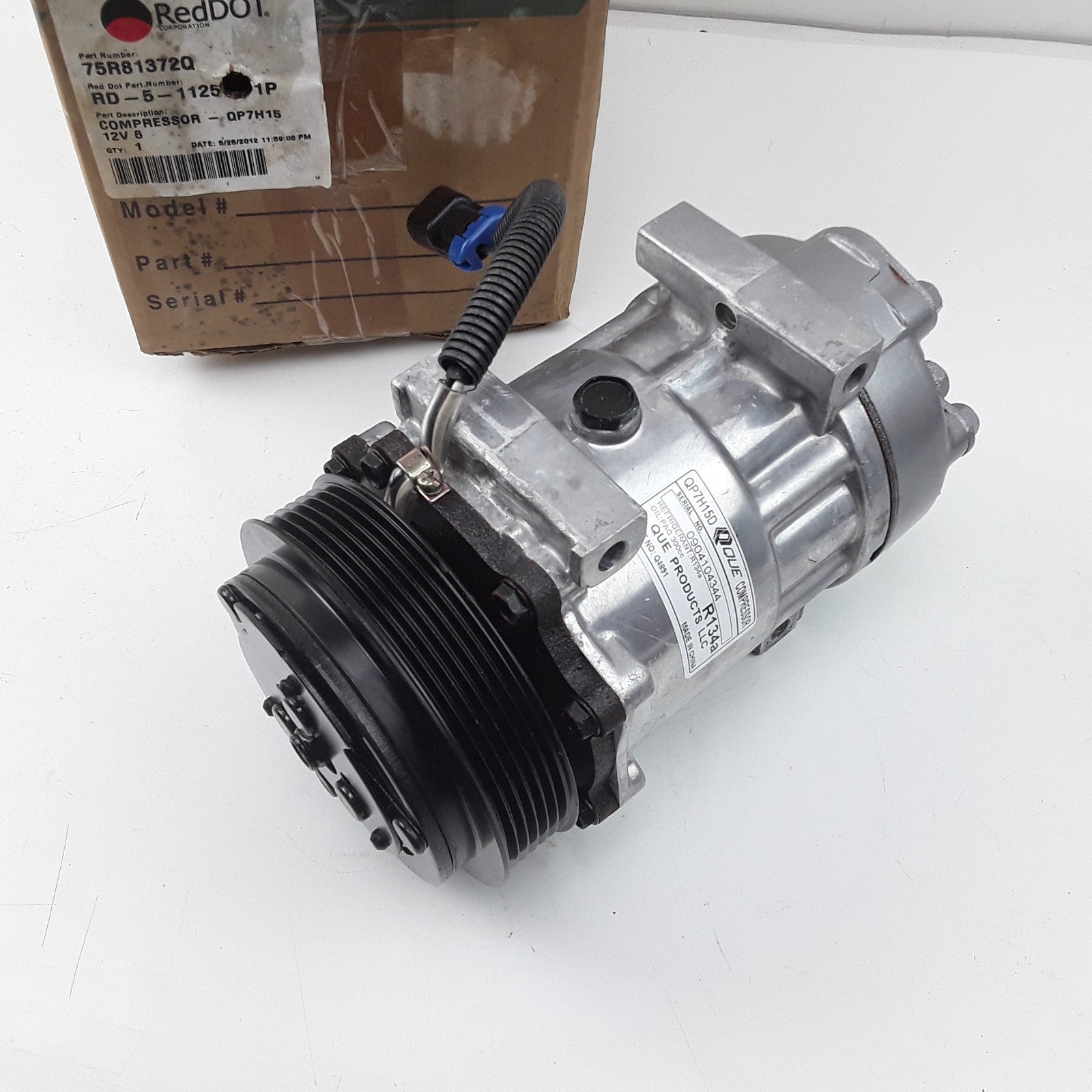Q4891 75R81372Q Compressor-QP7H15D Fits Volvo VHD VNL VN VNM 2002 2003-2016