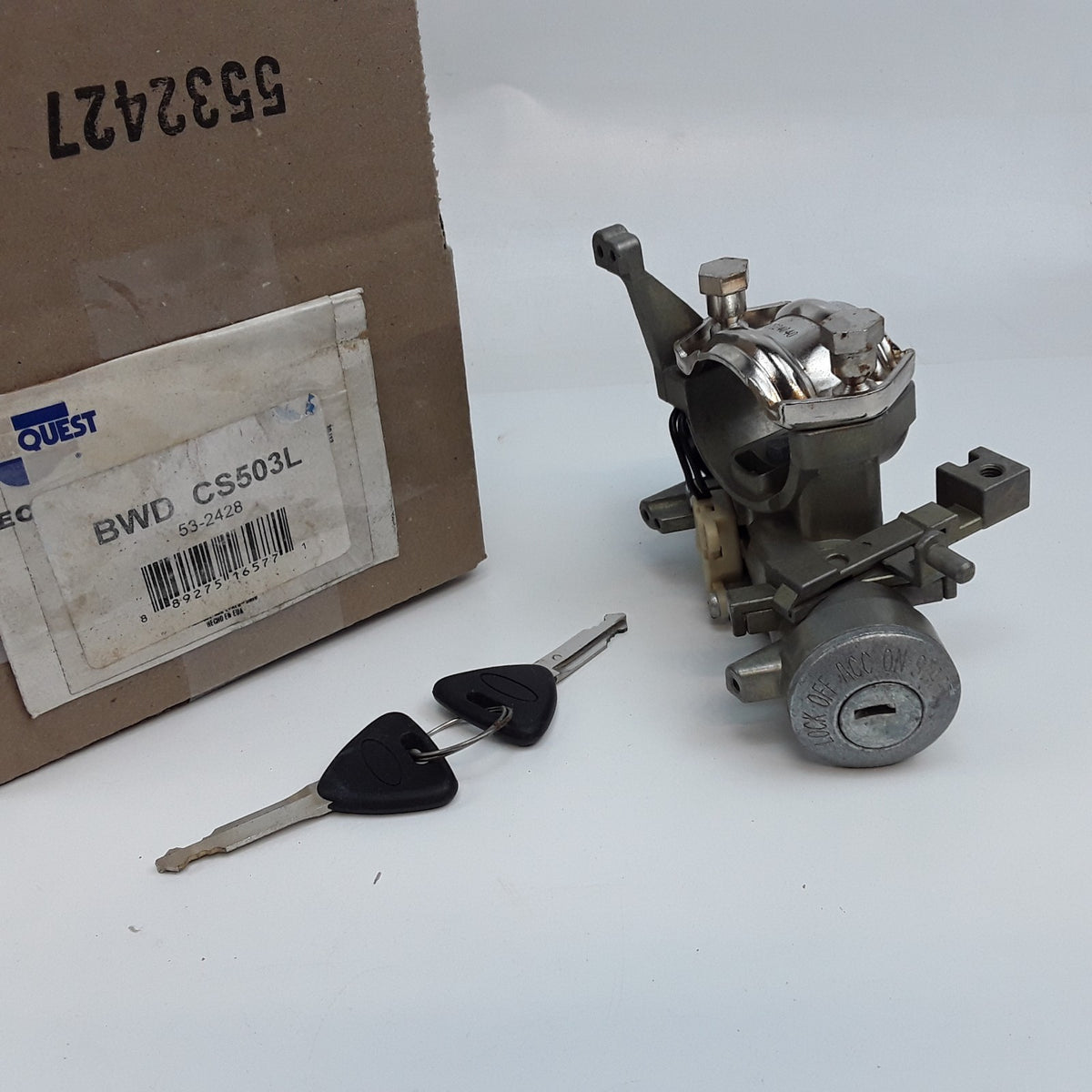 Ignition Switch With Lock Cylinder For Mercury Tracer Ford Escort 1994 1995 1996