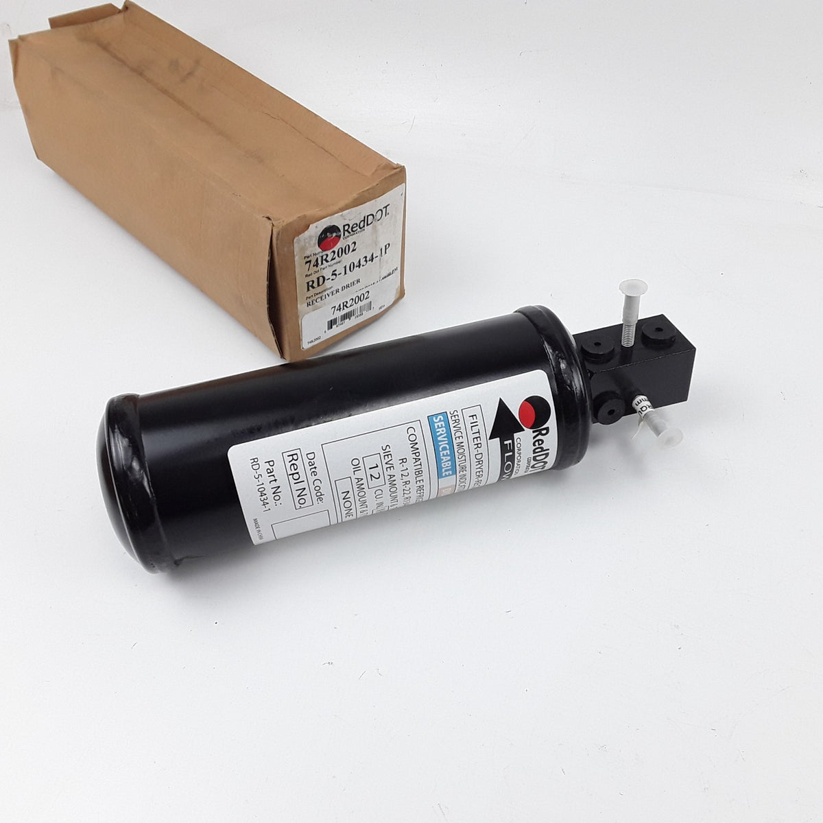 Steel Filter Drier Fits Peterbilt 387 587 Kenworth KW55 KW45 T370 K300 1996-2012