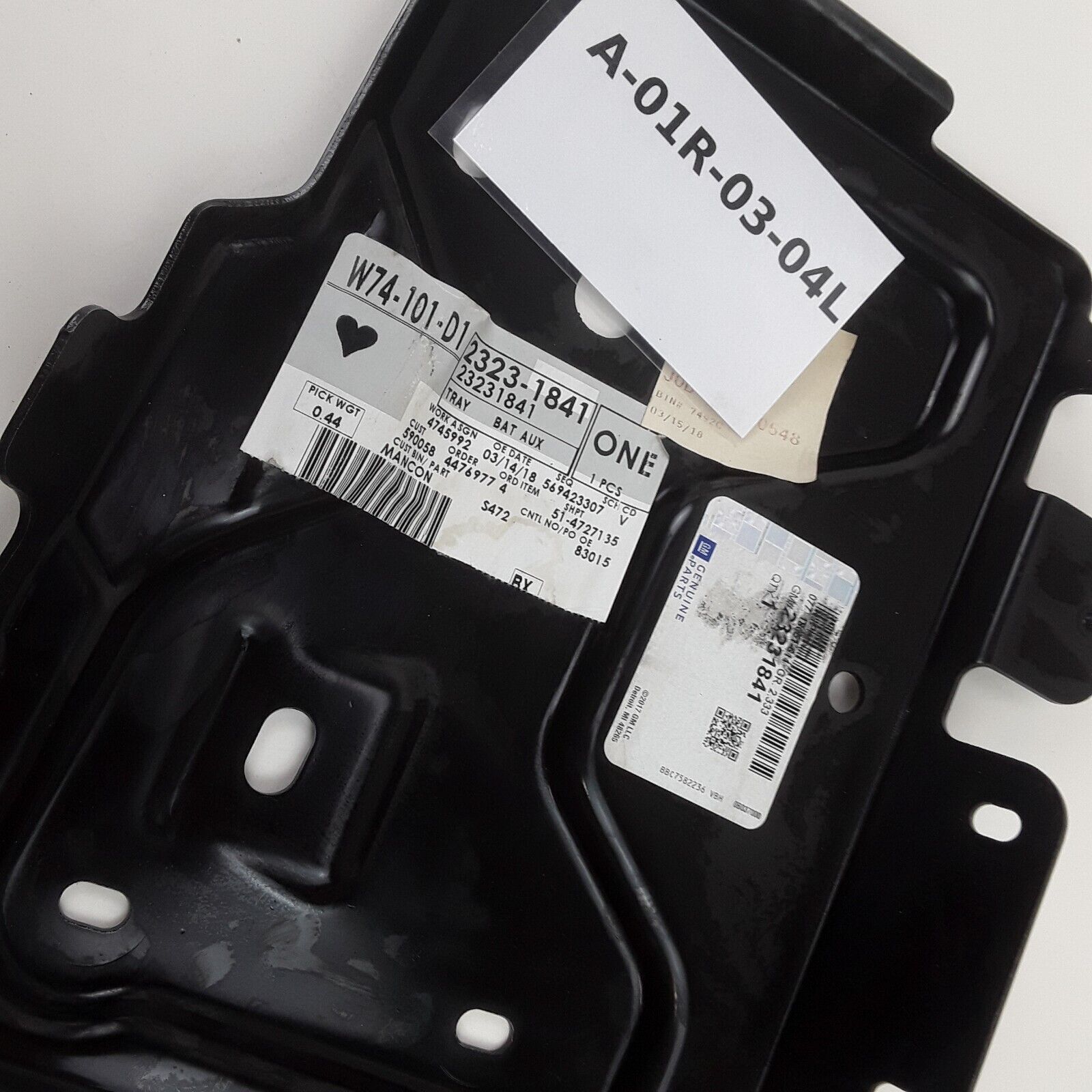 GM OEM 2017 2018 2019 2020 Escalade,Tahoe,Yukon Electrical Battery Tray 23231841