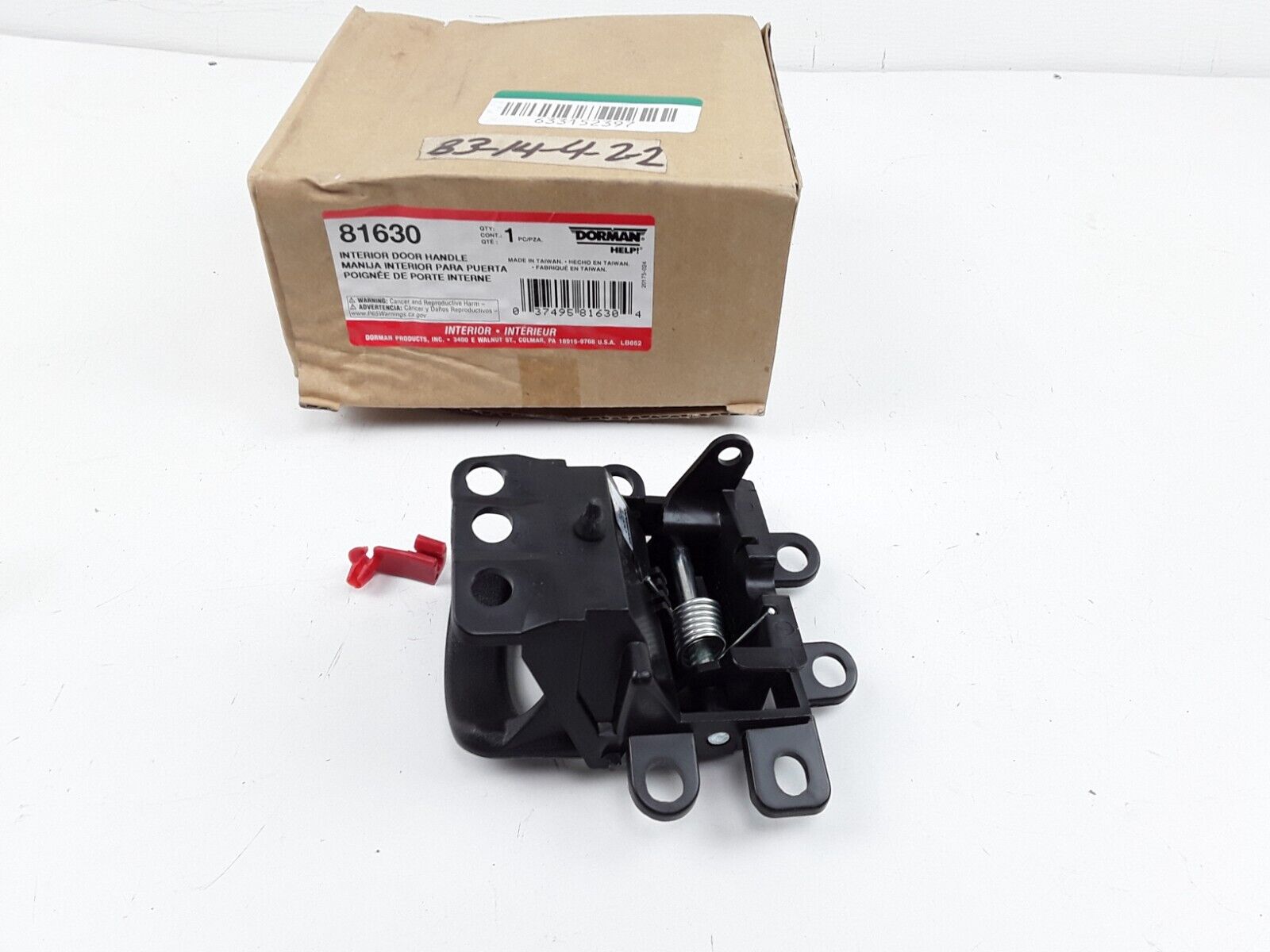 Interior Door Handle Front Right fits 1997-1999 2000 Dodge Dakota Dorman 81630 - HotCarParts