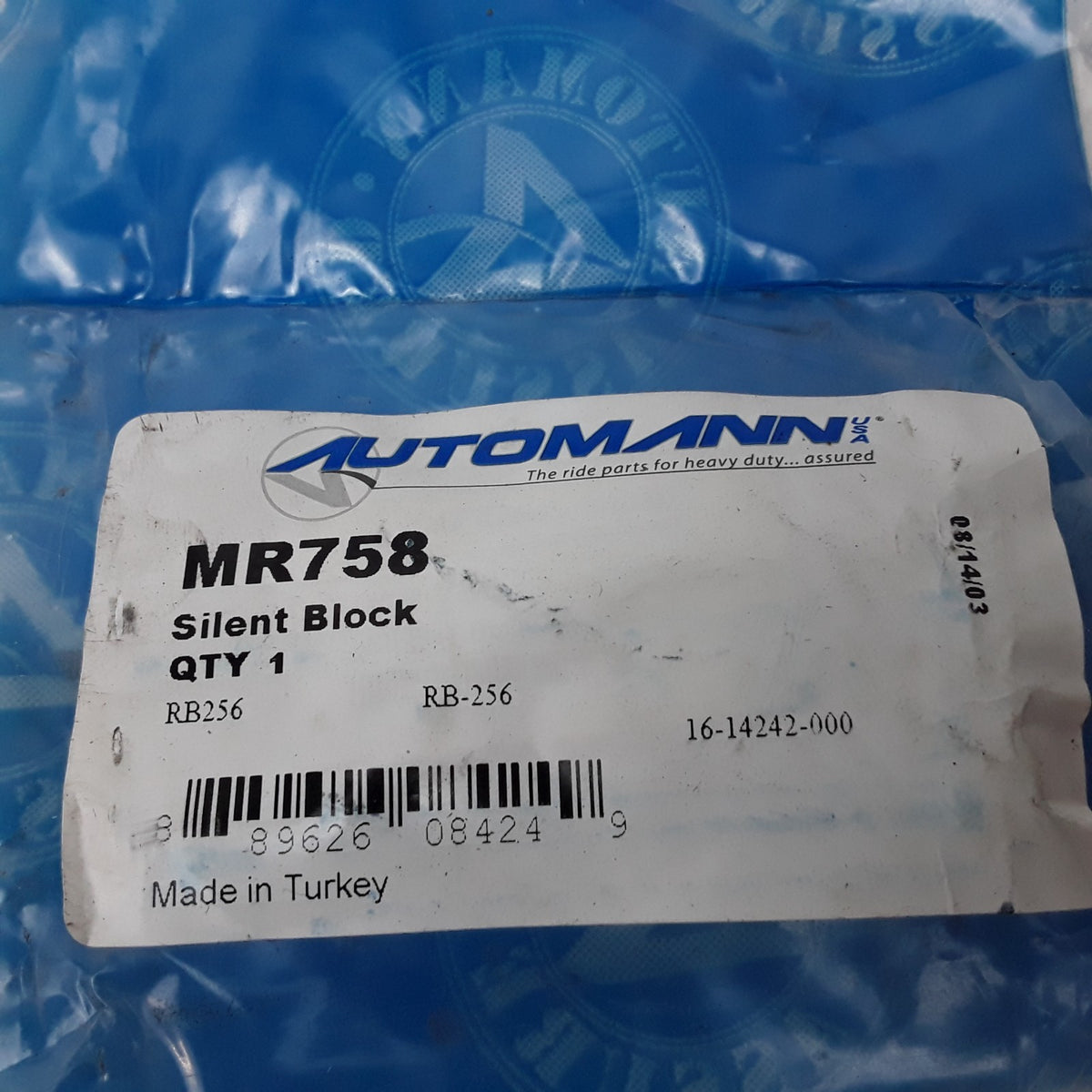 Automann MR758 Leaf Spring Bumper For Mack Trucks & Trailers