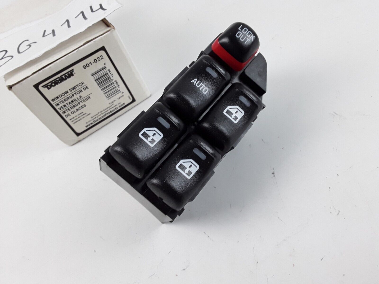 Door Window Switch Front Left For Chevrolet Classic,Malibu,Oldsmobile Cutlass - HotCarParts