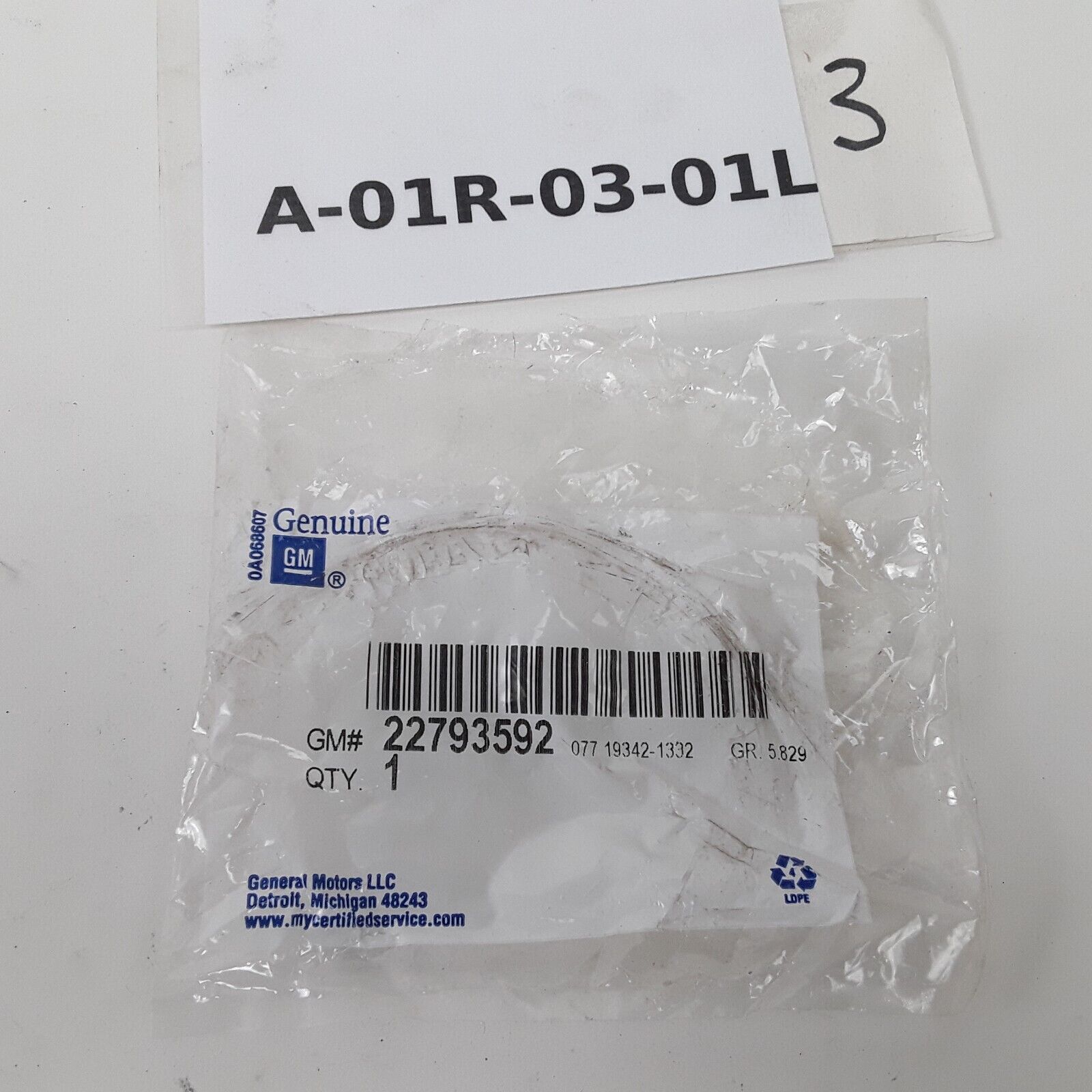 GM 22793592 Rear Wheel Bearing Adjuster Nut for Cadillac, Chevrolet, GMC 2011-20