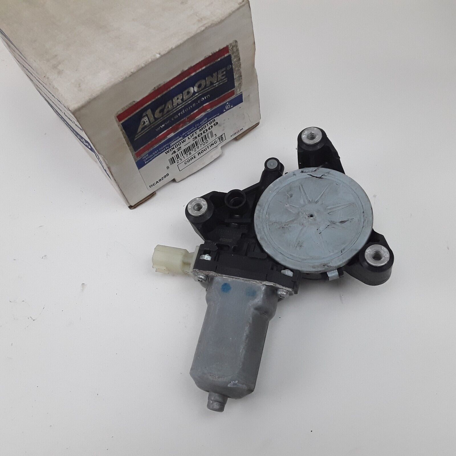 Cardone 42-30009 Front Left Power Window Motor Reman For Ford, Mazda, Mercury