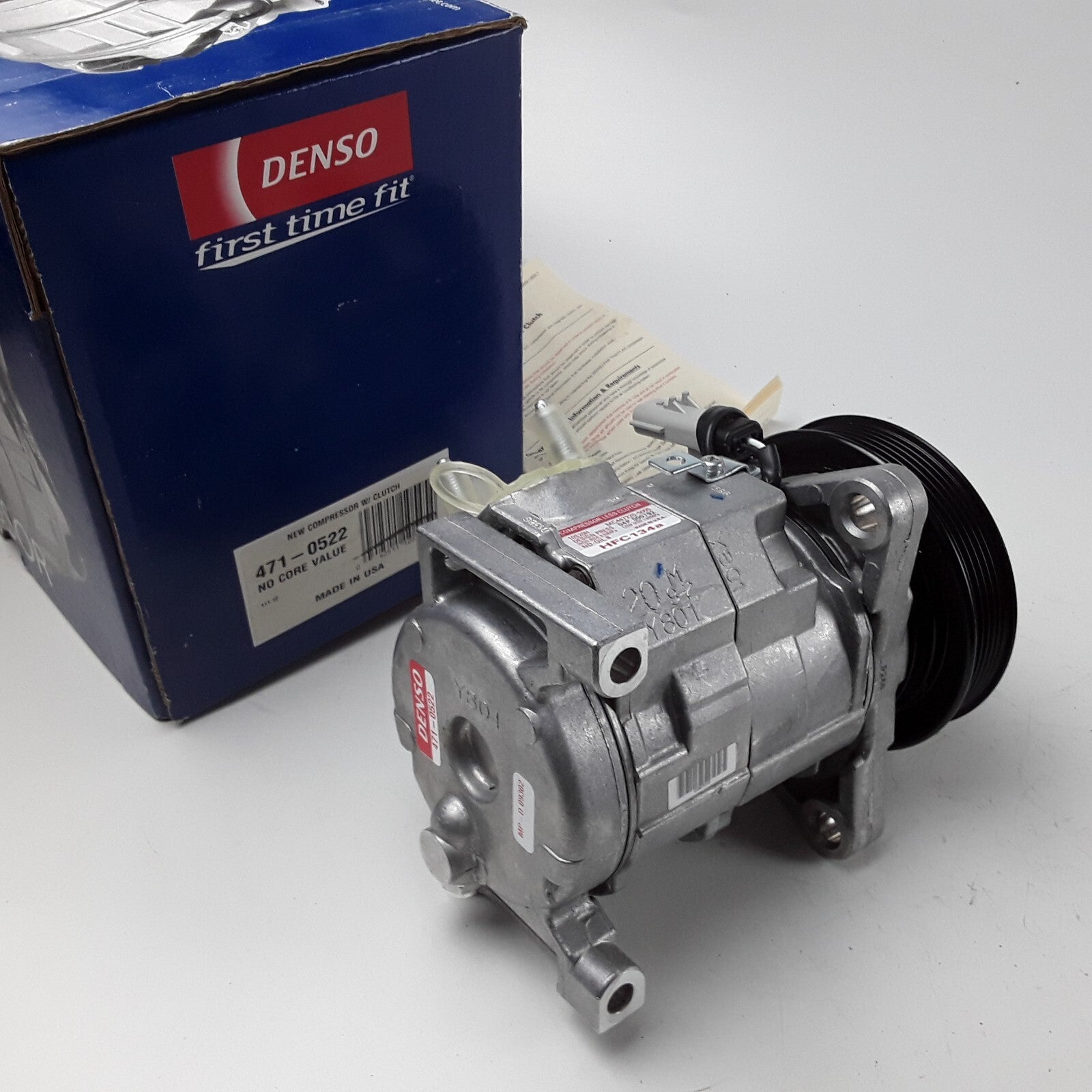 A/C Compressor Fits Chrysler Town & Country 2001-2007 Chrysler Voyager 2001-2003