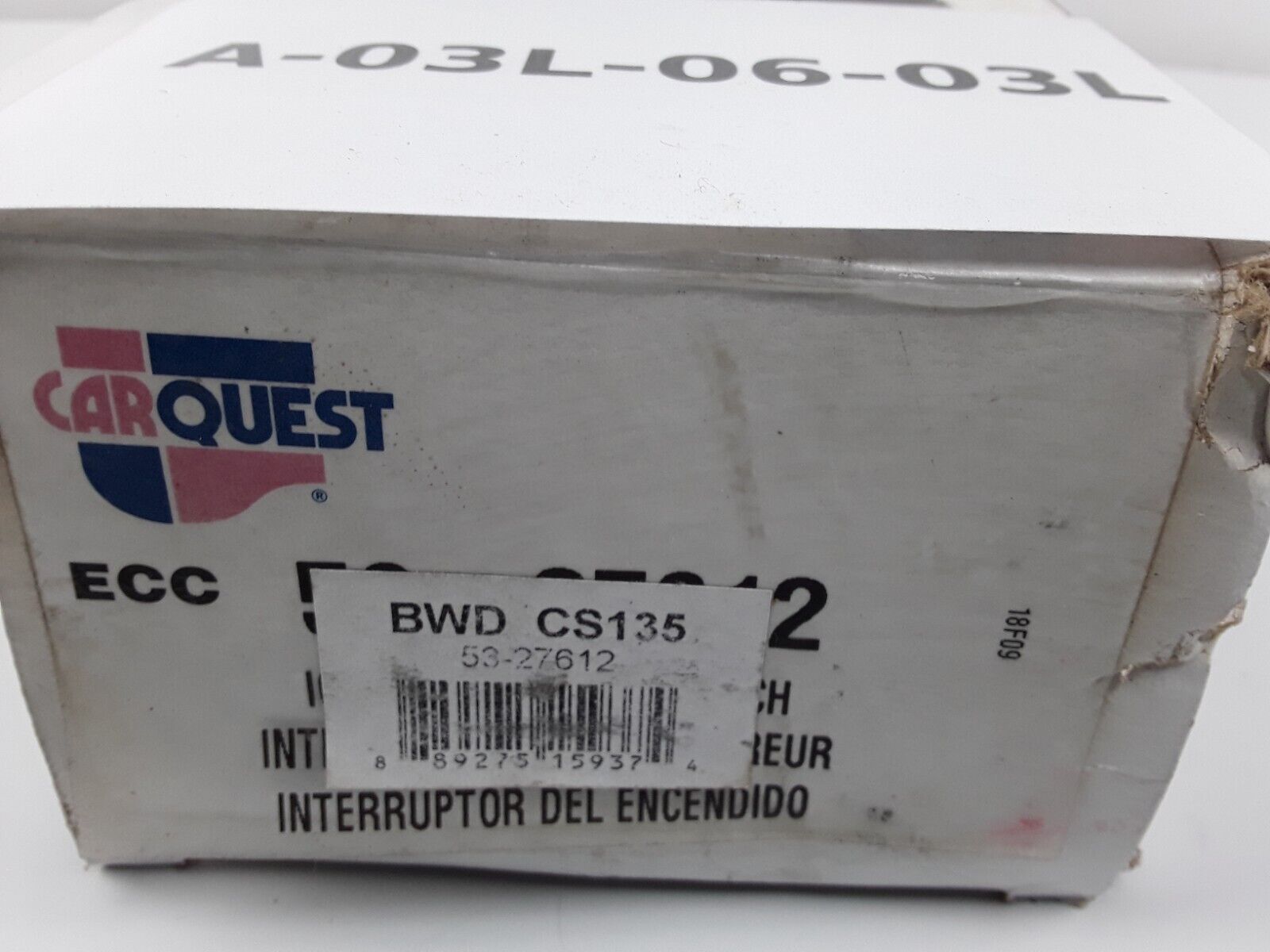 Ignition Starter Switch For Ford 1978 1979 CARQUEST 53-27612 - HotCarParts