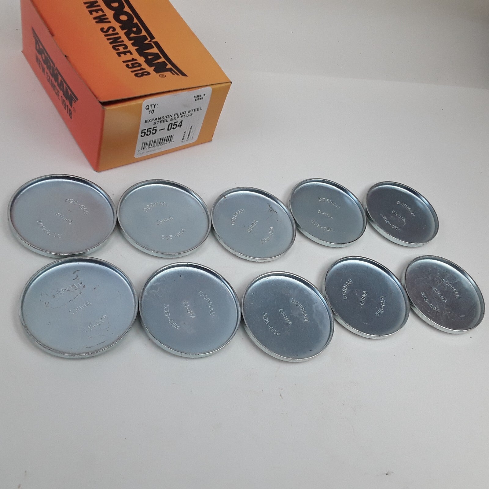 10 Steel Reverse Taper Cup Expansion Plug 3/8 In SC 0.310" Fits Mercury, Ford