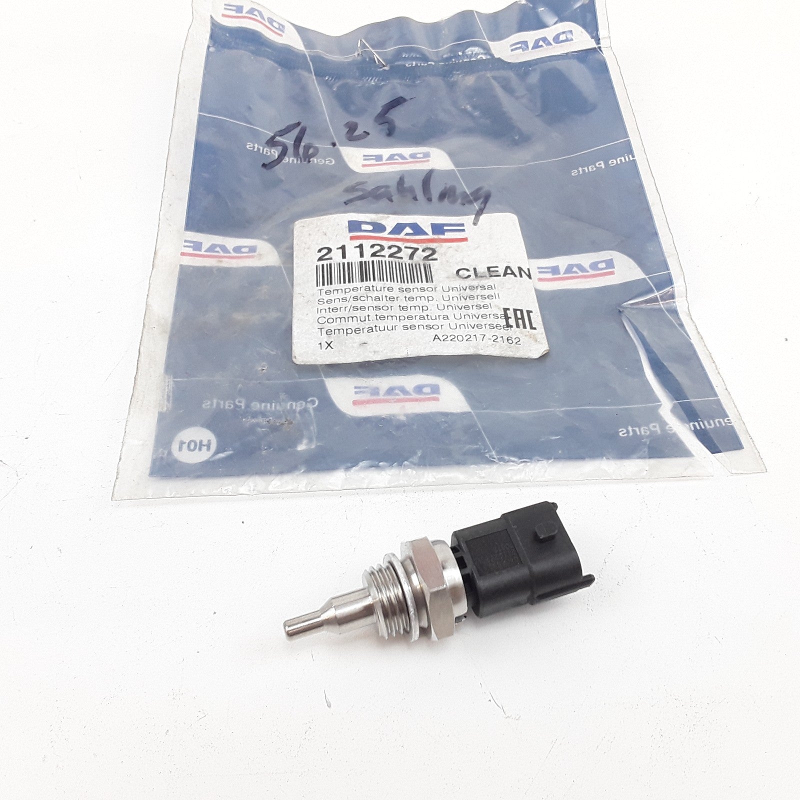 DAF 2112272 Exhaust Gas Temperature (EGT) Sensor Fits Paccar Trucks DAF